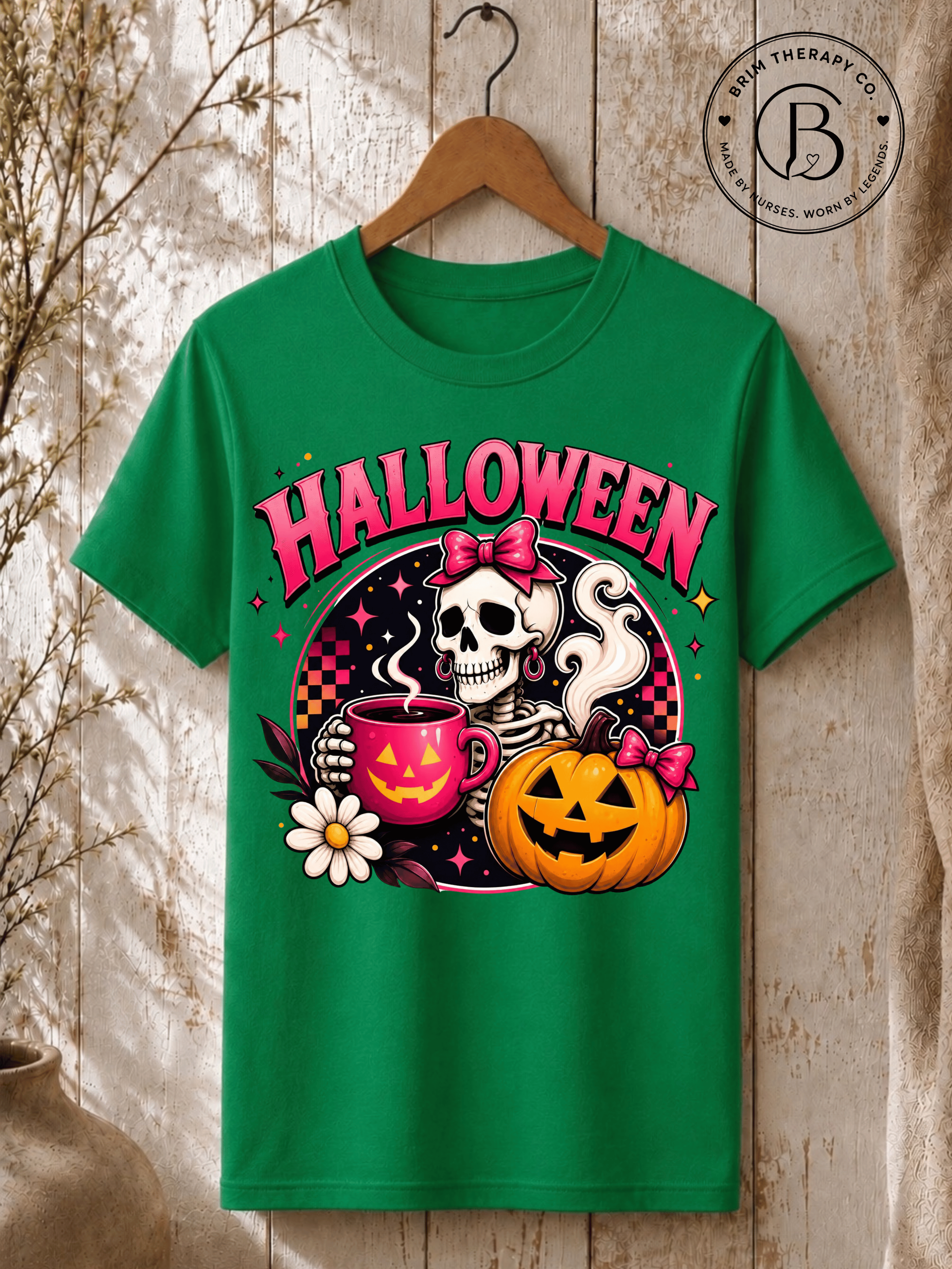 SEHL1018: Pumpkin Spice & Spooky Vibes Tee
