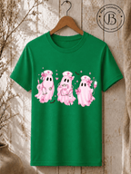 SEHL1007: Pretty Little Boo Crew Nurse Tee