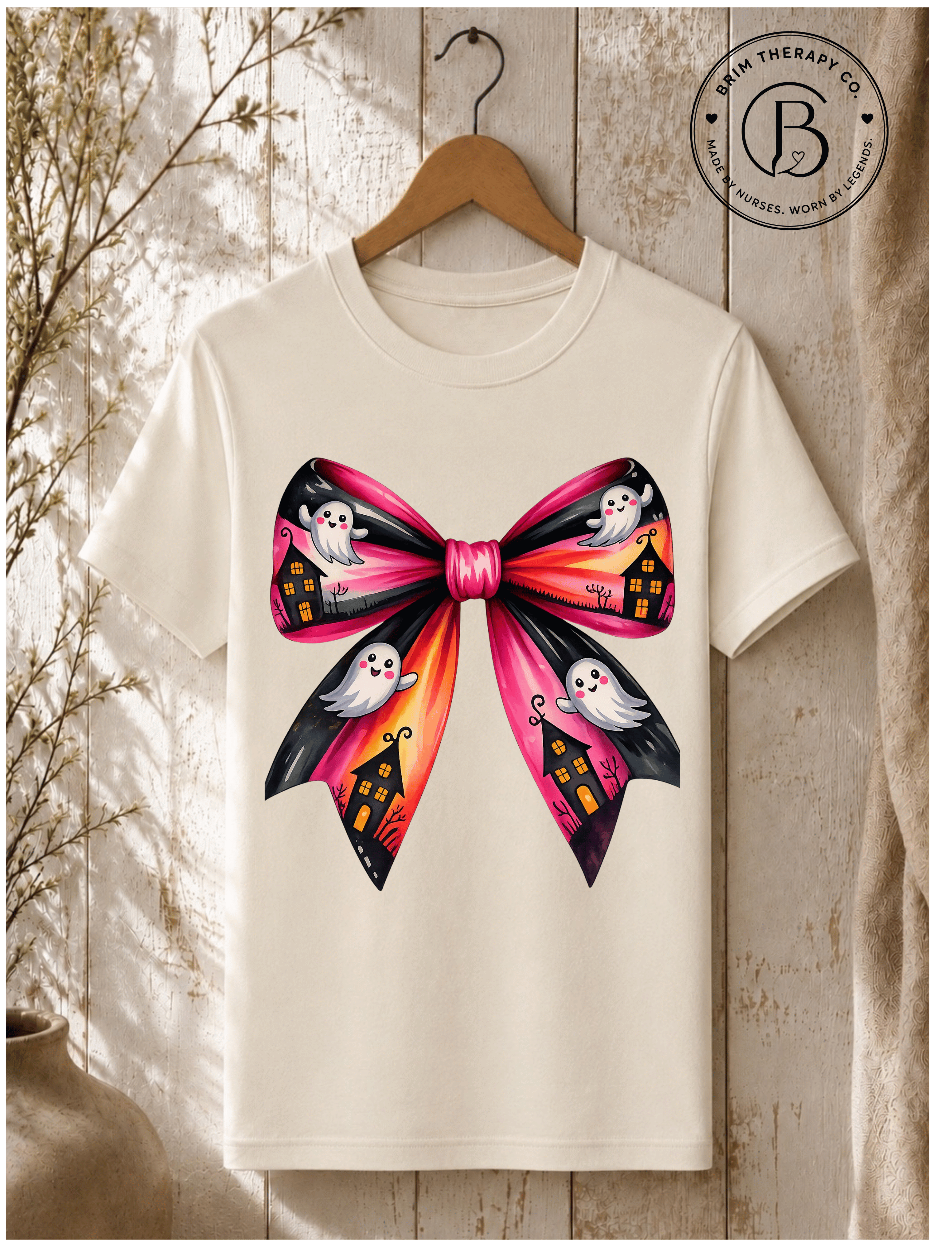 SEHL1030: Boo-tiful Bow Halloween Tee