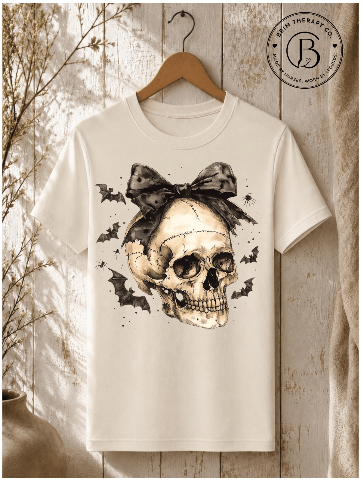 SEHL1008: Bow to the Bone Halloween Tee