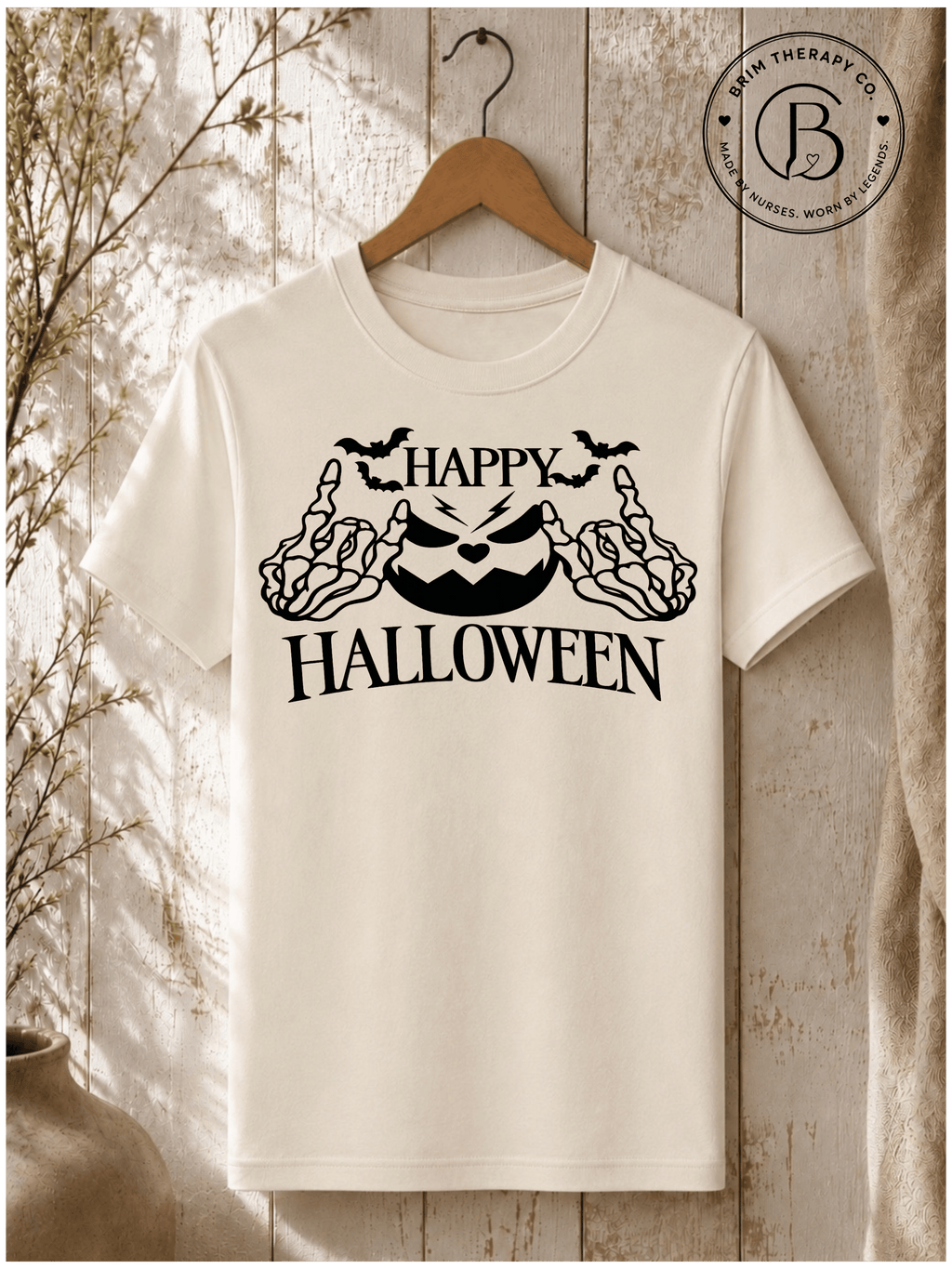 SEHL1023: Happy Halloween Bonehead Tee