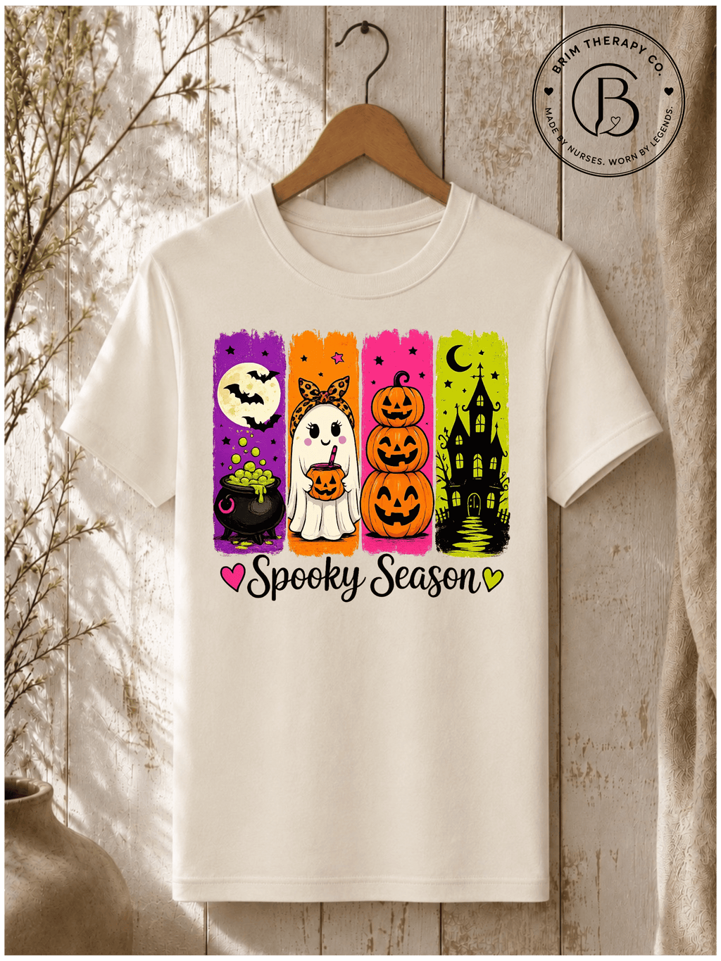 SEHL1063: Spooky & Sweet Halloween Graphic Tee
