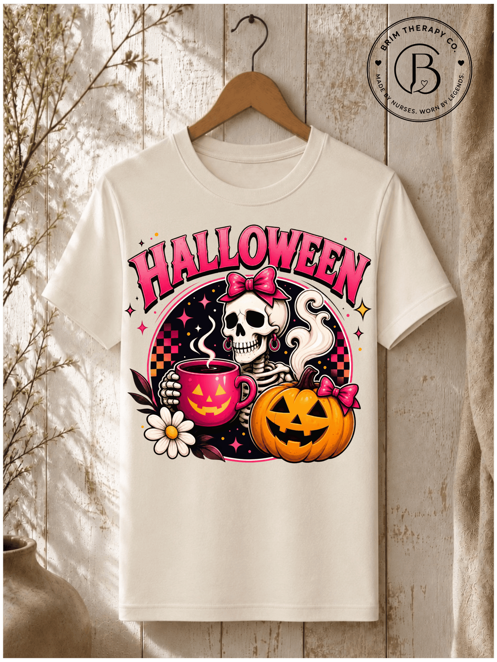 SEHL1018: Pumpkin Spice & Spooky Vibes Tee