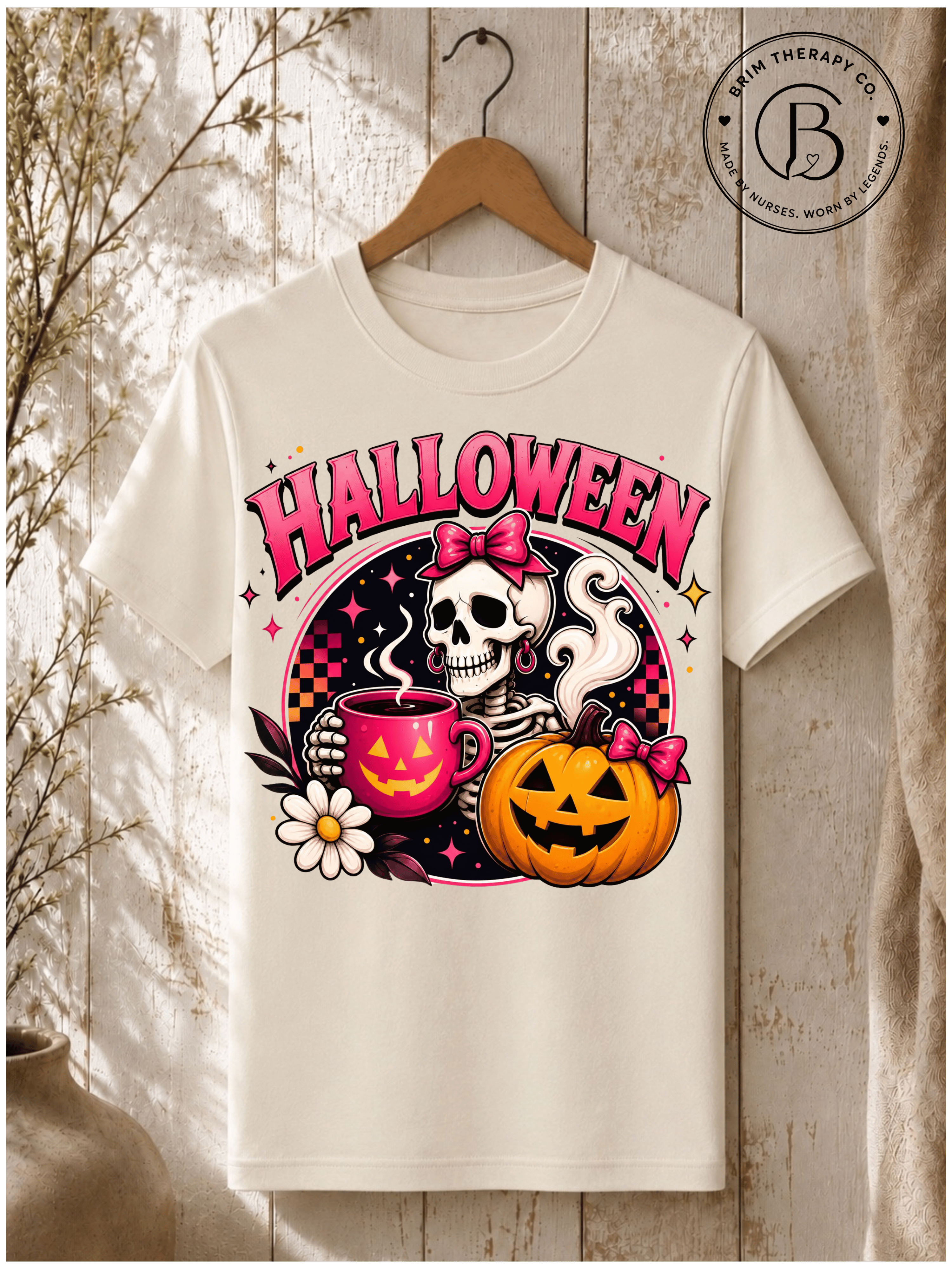 SEHL1018: Pumpkin Spice & Spooky Vibes Tee