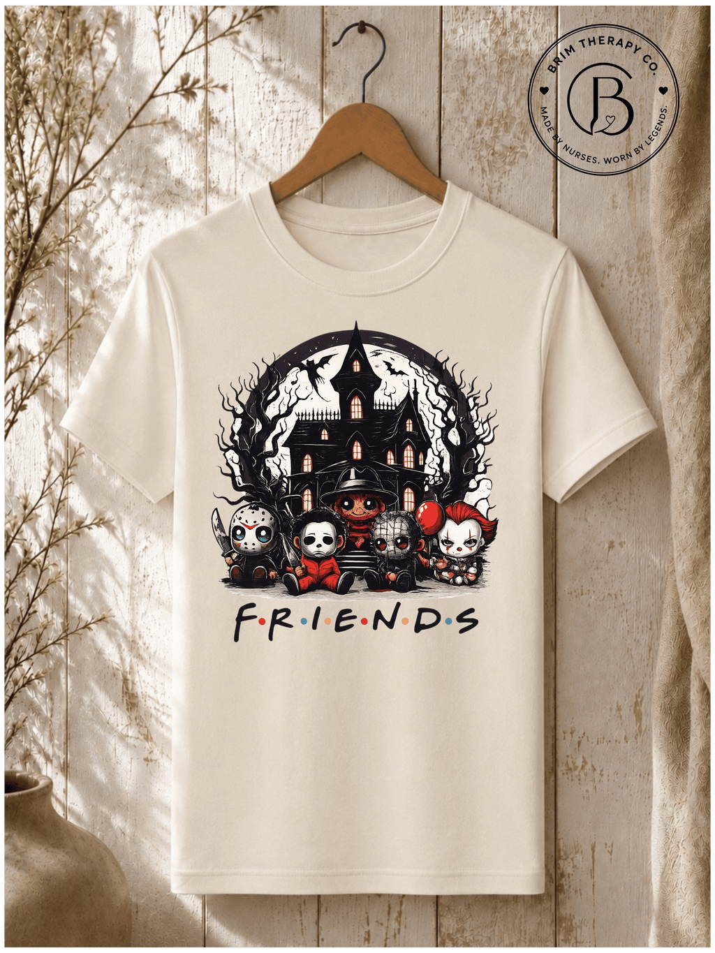 SEHL1017: Friends Til the End Horror Tee