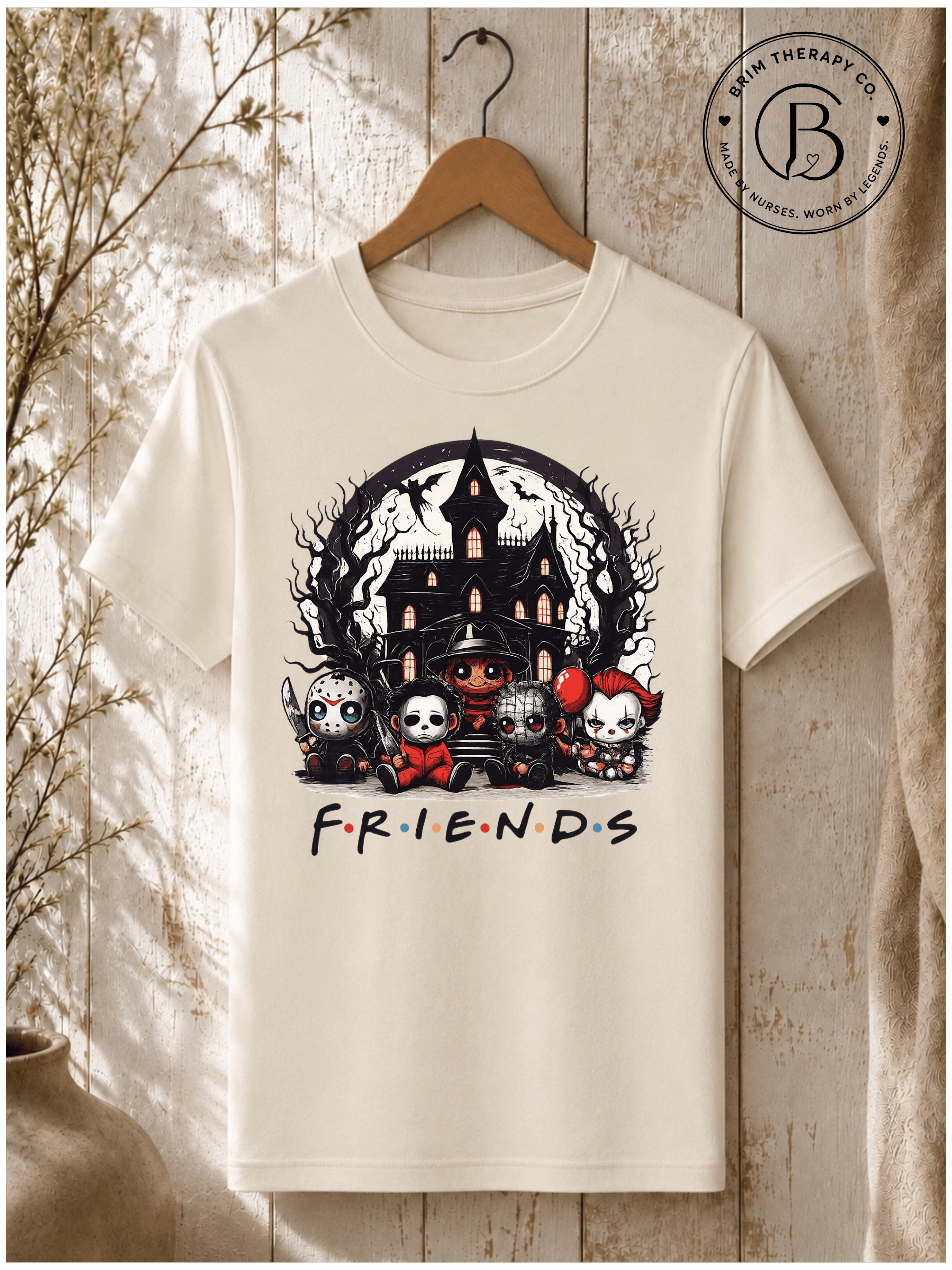 SEHL1017: Friends Til the End Horror Tee