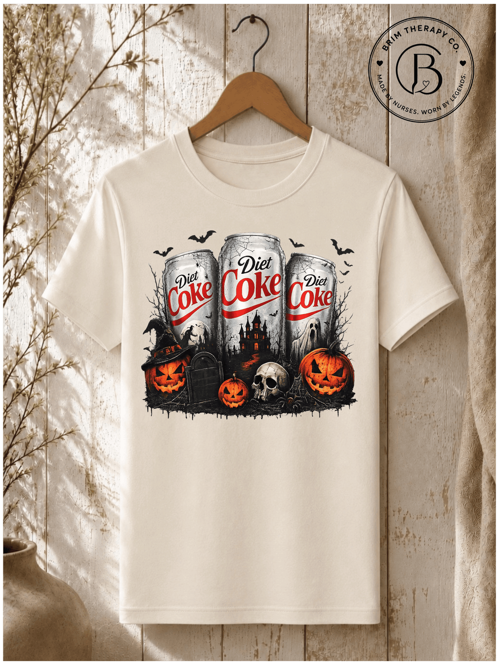 SEHL1028: Diet Coke After Dark Halloween Tee