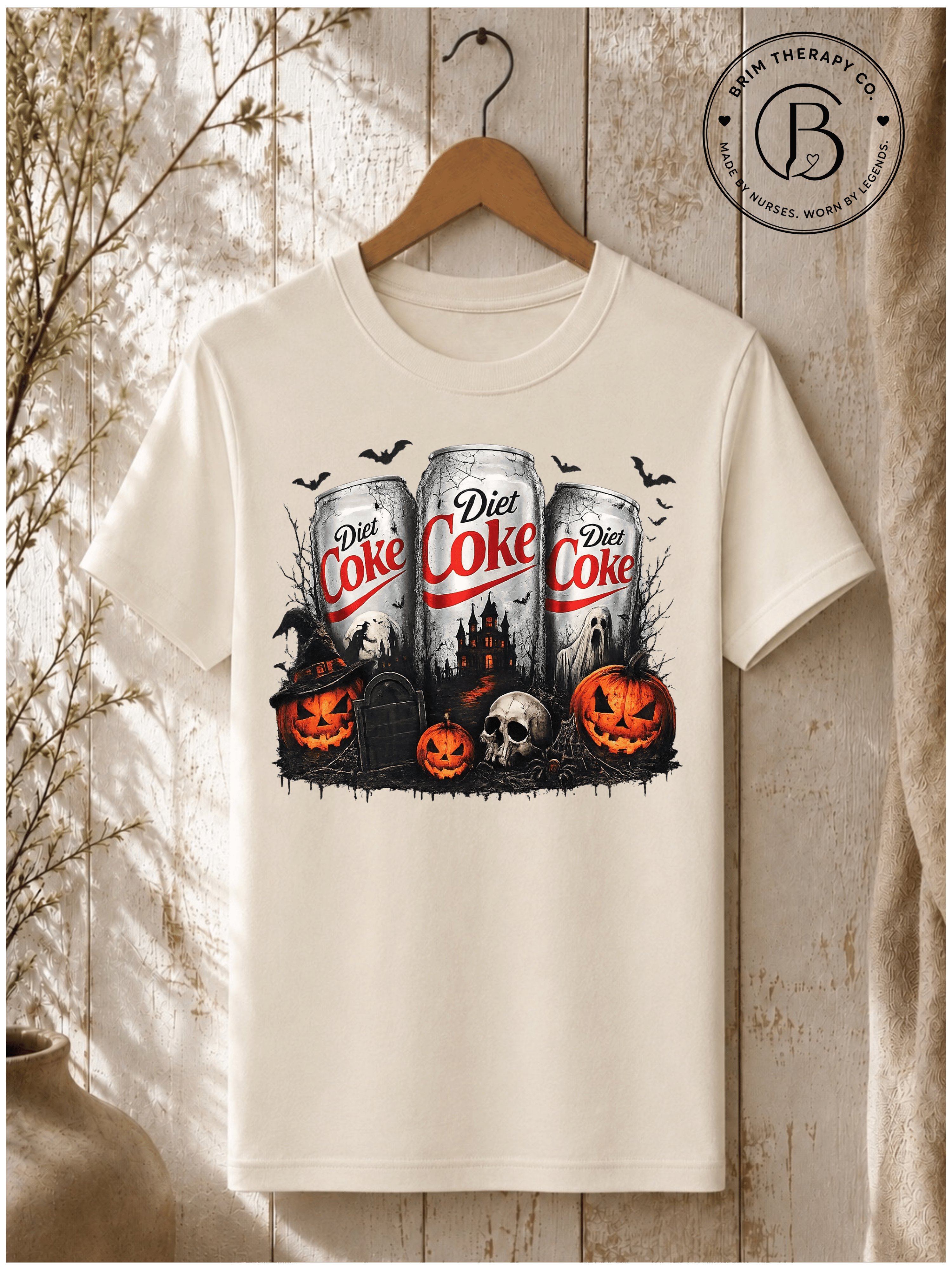 SEHL1028: Diet Coke After Dark Halloween Tee