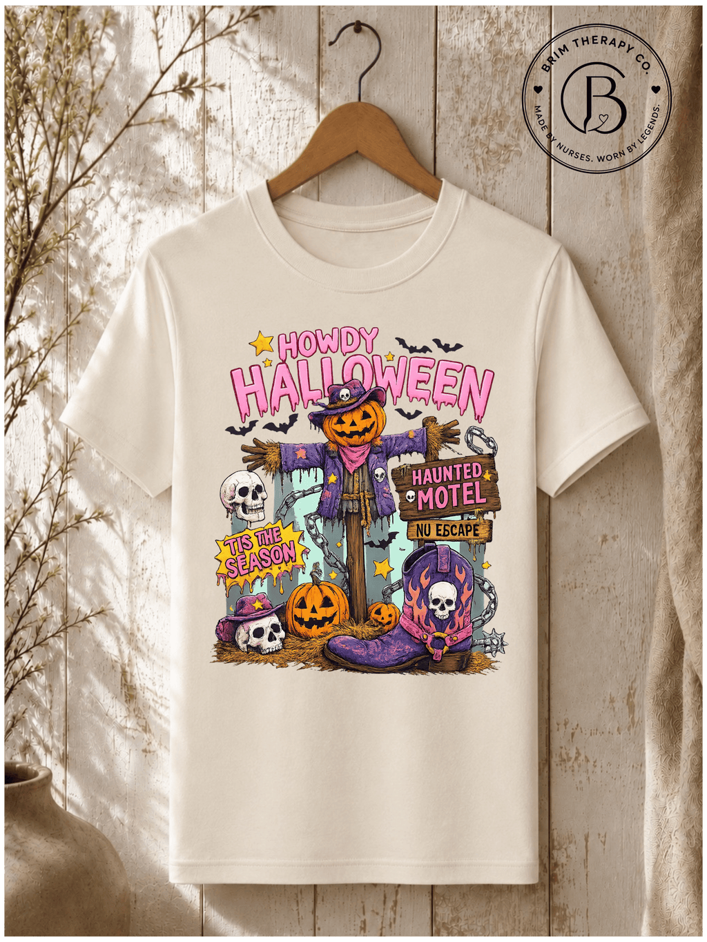SEHL1016: Howdy Halloween Haunted Motel Tee