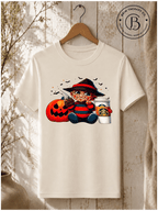 SEHL1039: Nightmare Fuel & Coffee Freddy Halloween Tee