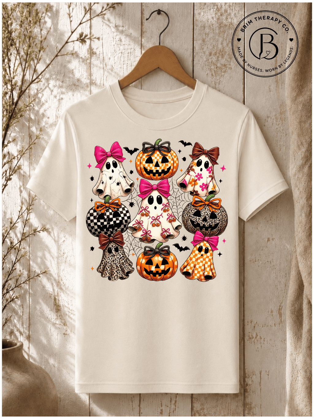 SEHL1026: Bows & Boos Halloween Tee