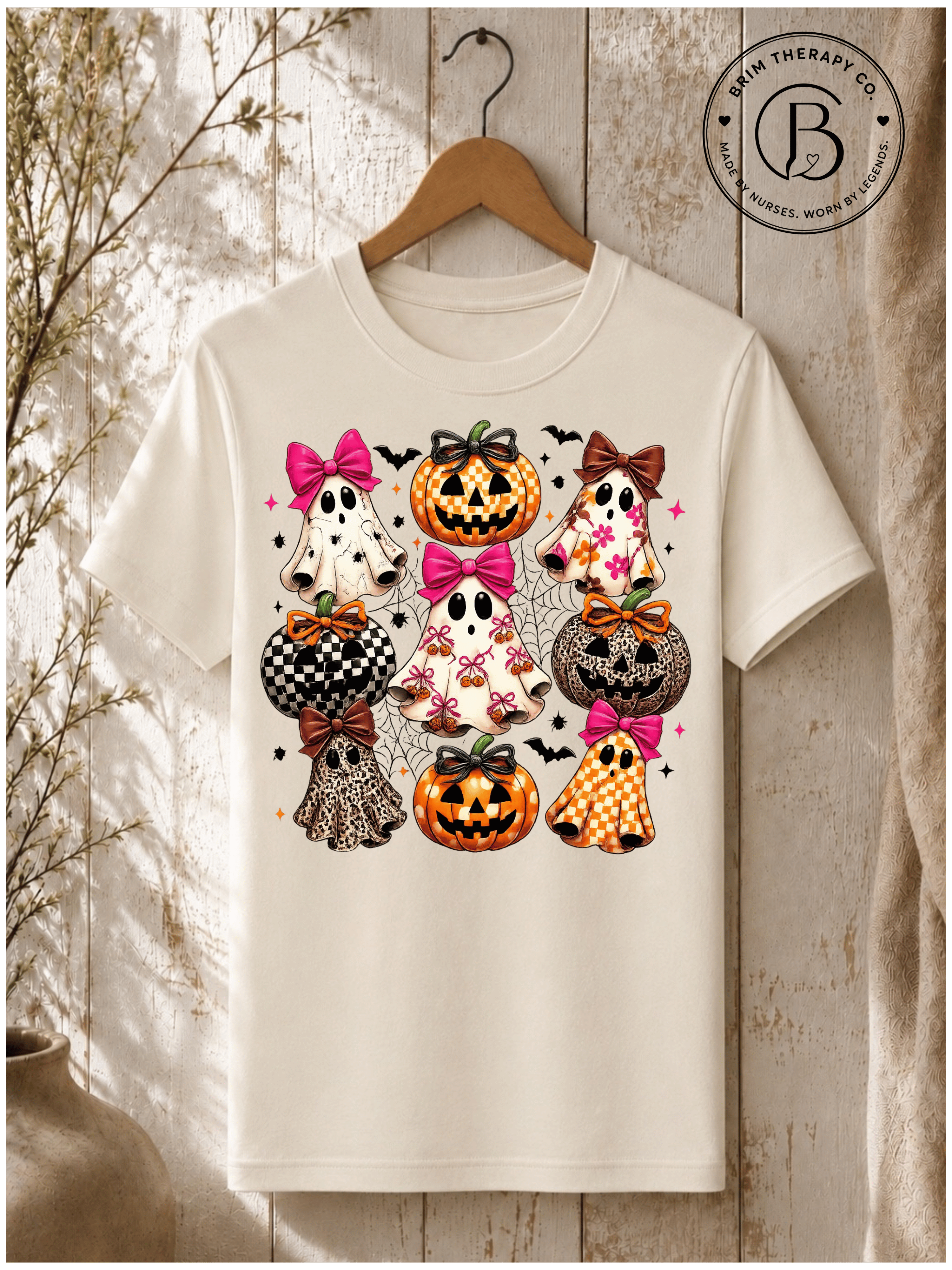 SEHL1026: Bows & Boos Halloween Tee