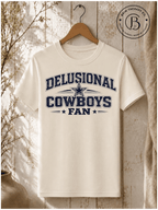 SPFB1008: Delusional Cowboys Fan Graphic Tee