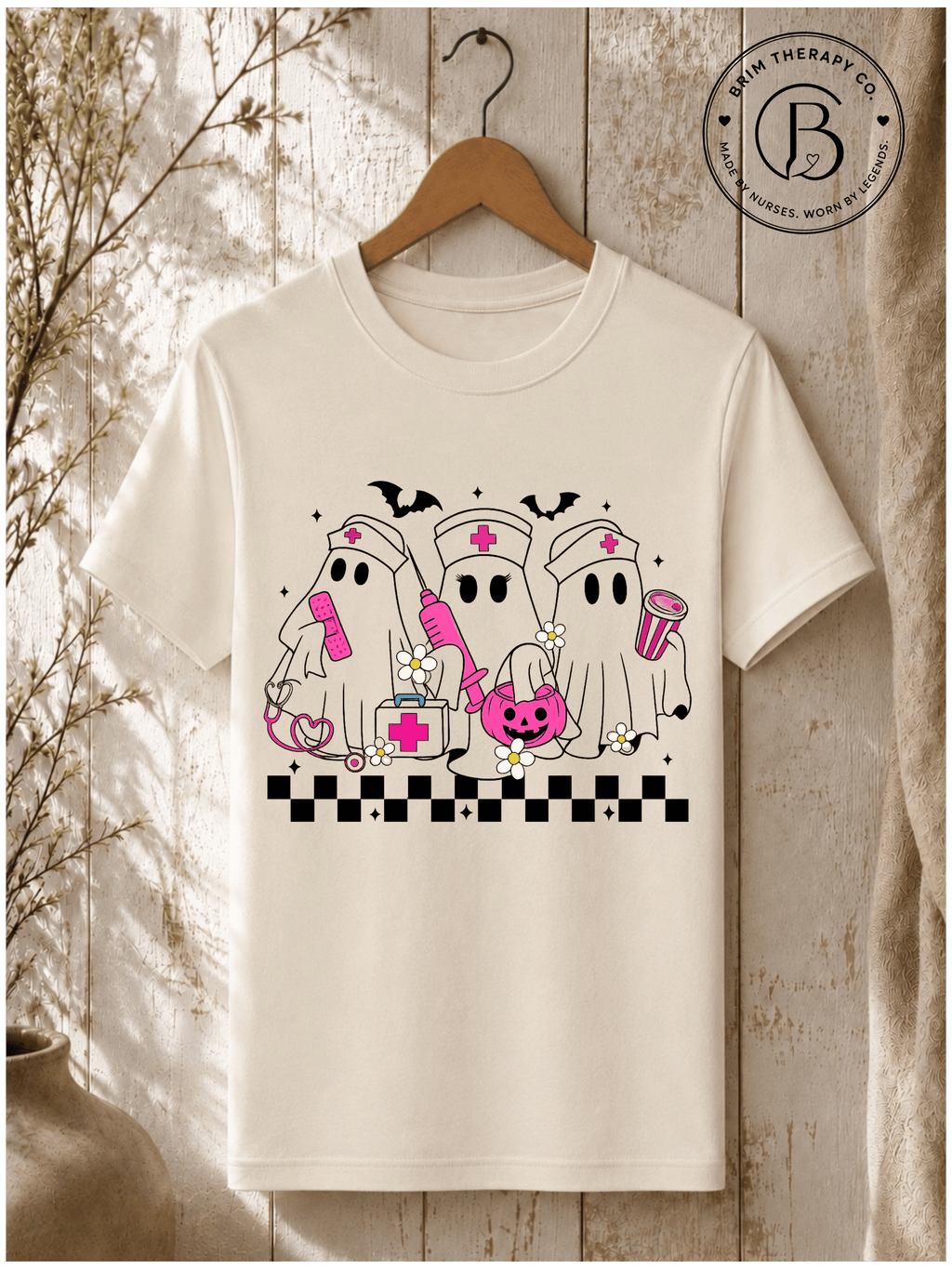 SEHL1005: Code Boo: Nurse Edition Halloween tee