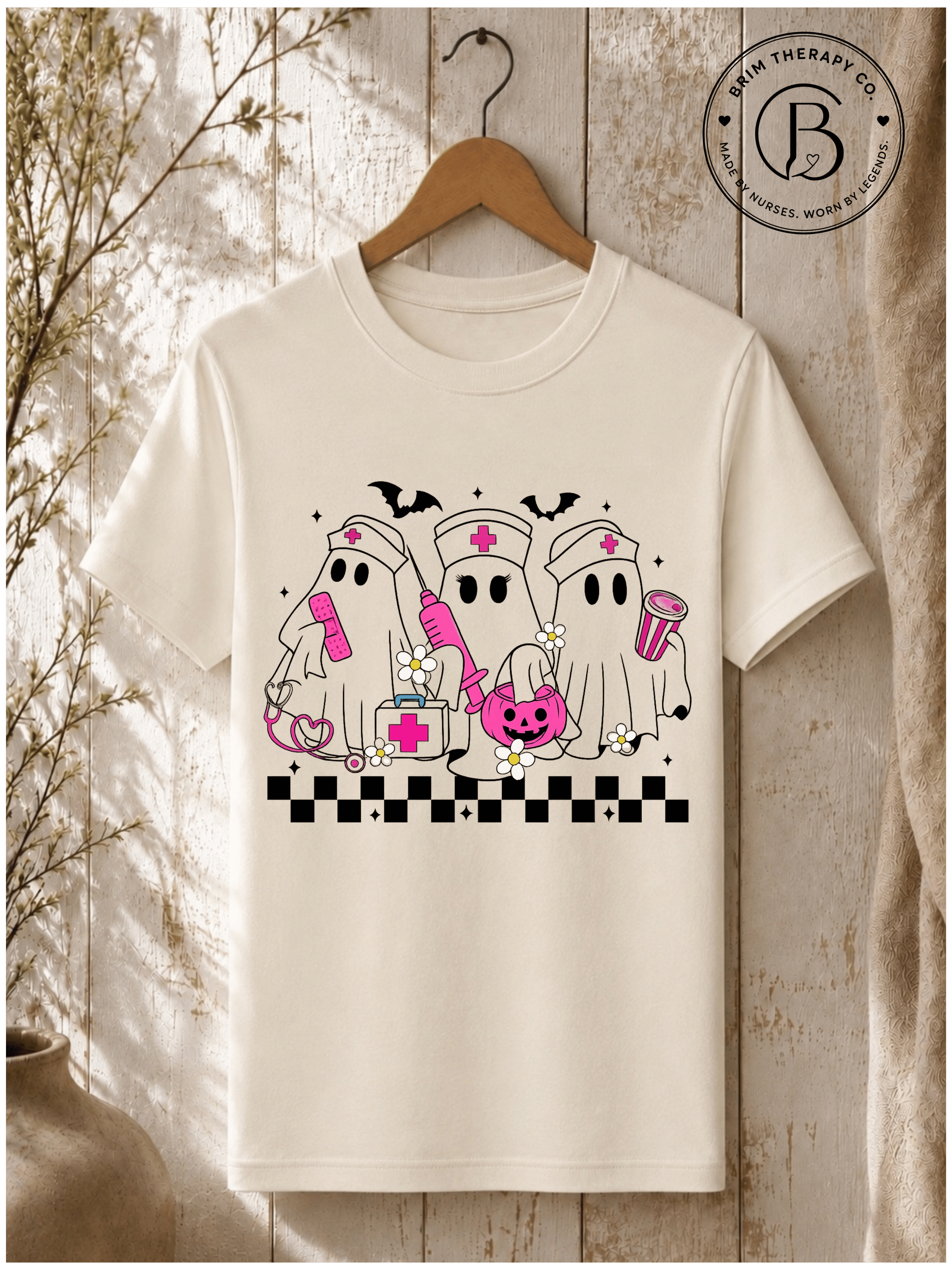 SEHL1005: Code Boo: Nurse Edition Halloween tee