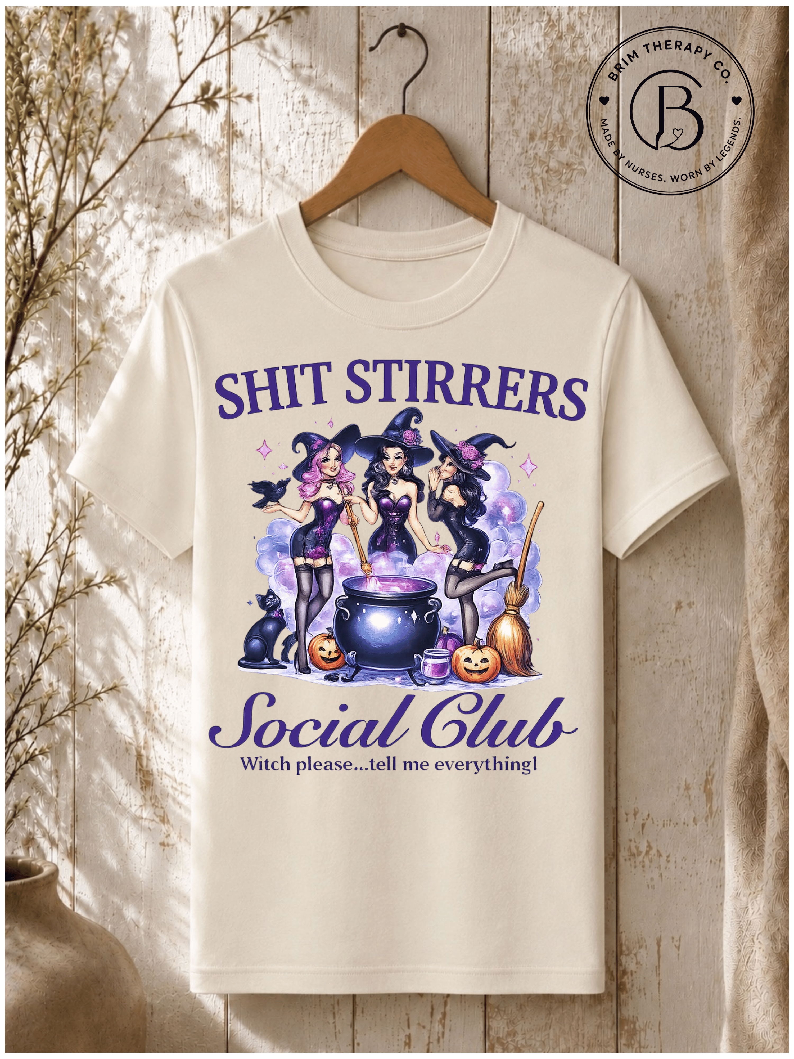 SEHL1006: Sh*t Stirrers Social Club Tee
