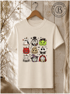 SEHL1033: Pumpkin Town Halloween Character Tee