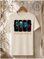 SEHL1038: The One Where They're All Killers Horror Friends Tee