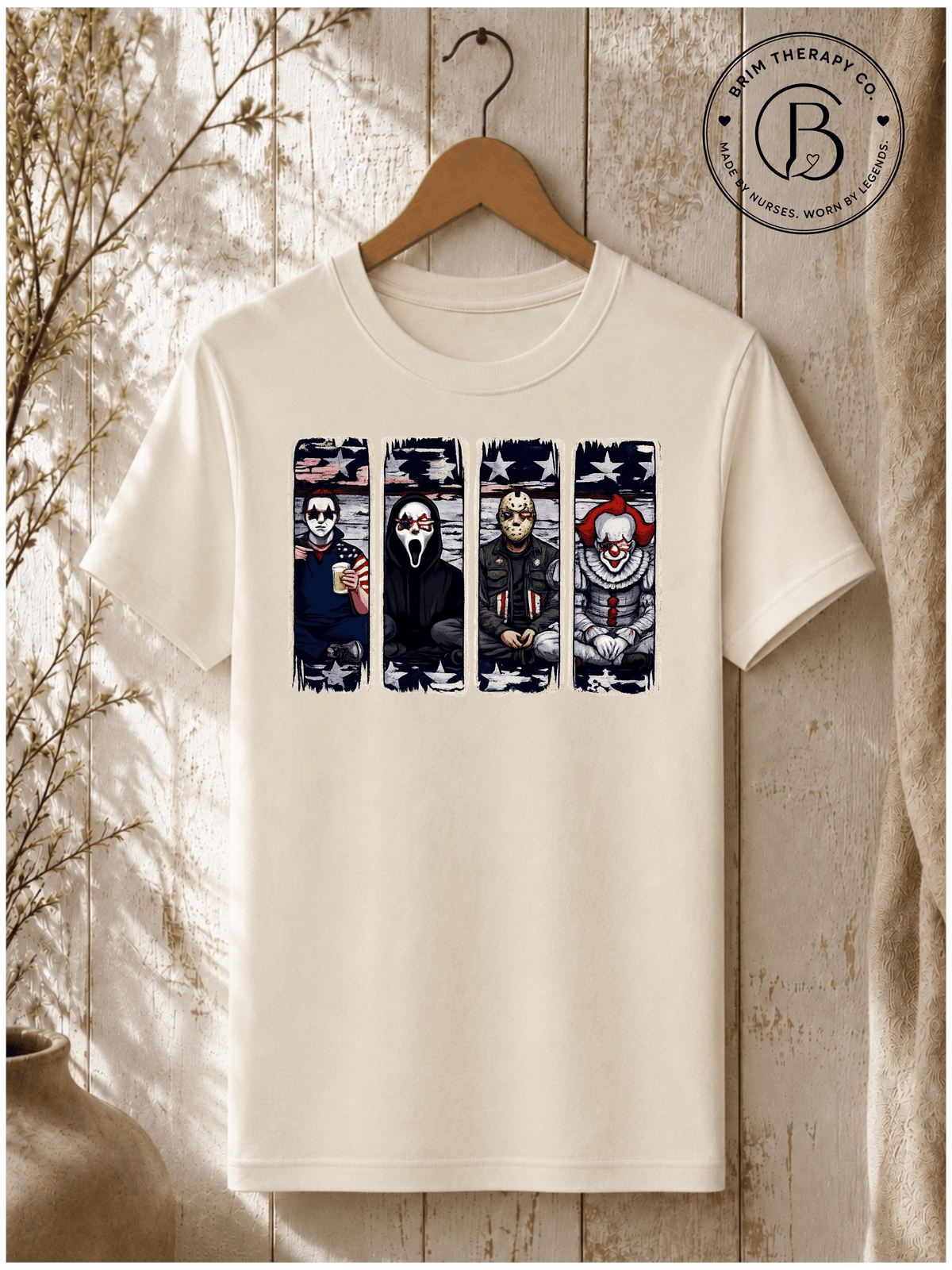 SEHL1084: The Killer Lineup Halloween Graphic Tee
