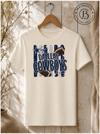 SPFB1119: Dallas Kickoff & Bows Game Day Tee