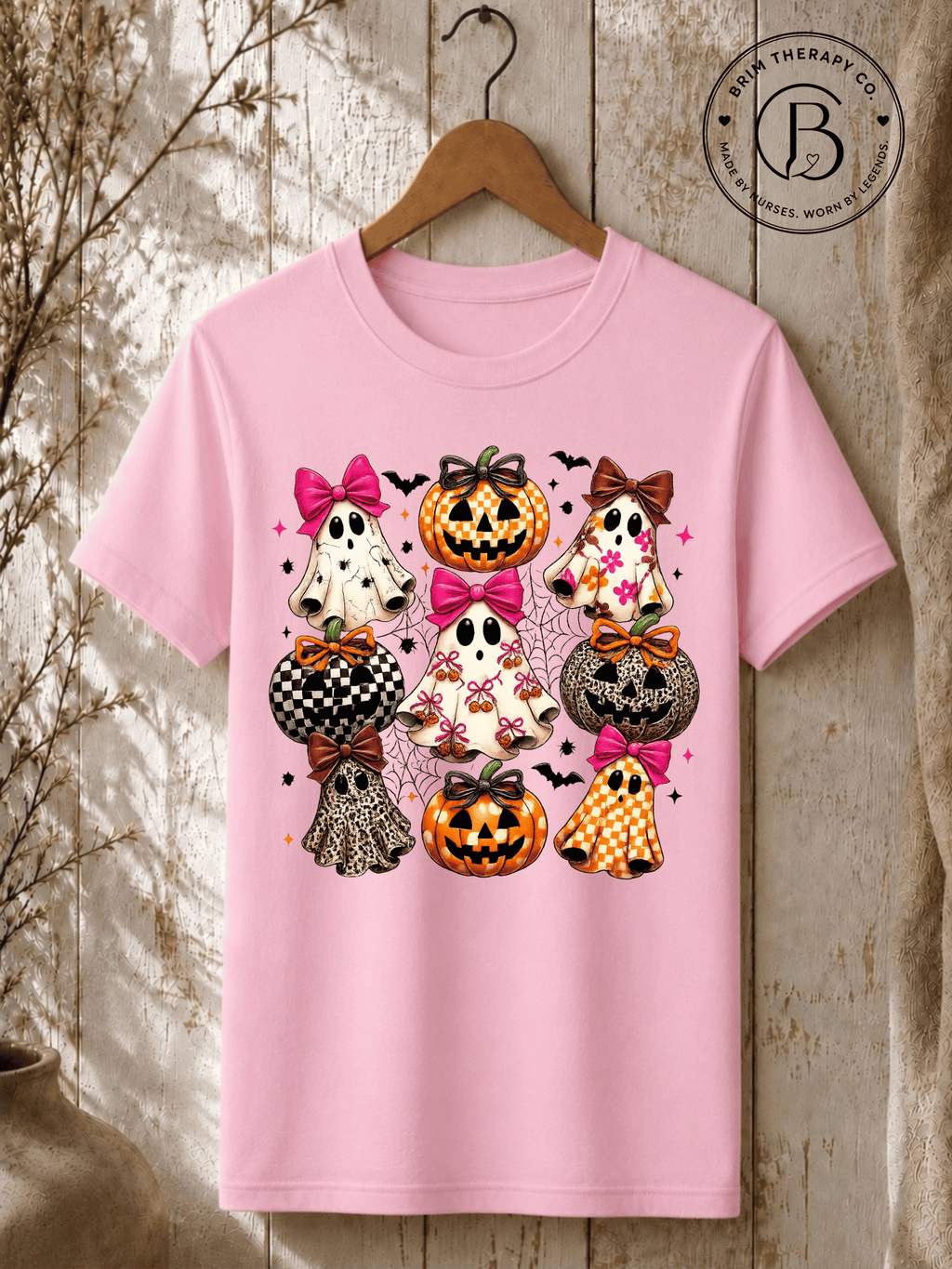SEHL1026: Bows & Boos Halloween Tee
