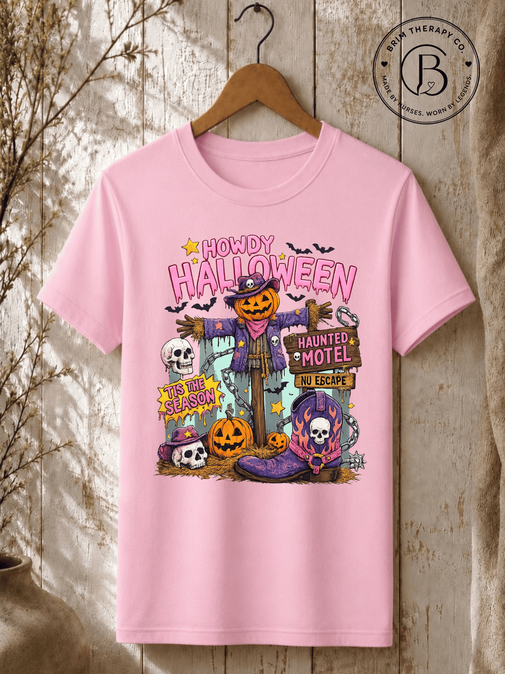SEHL1016: Howdy Halloween Haunted Motel Tee