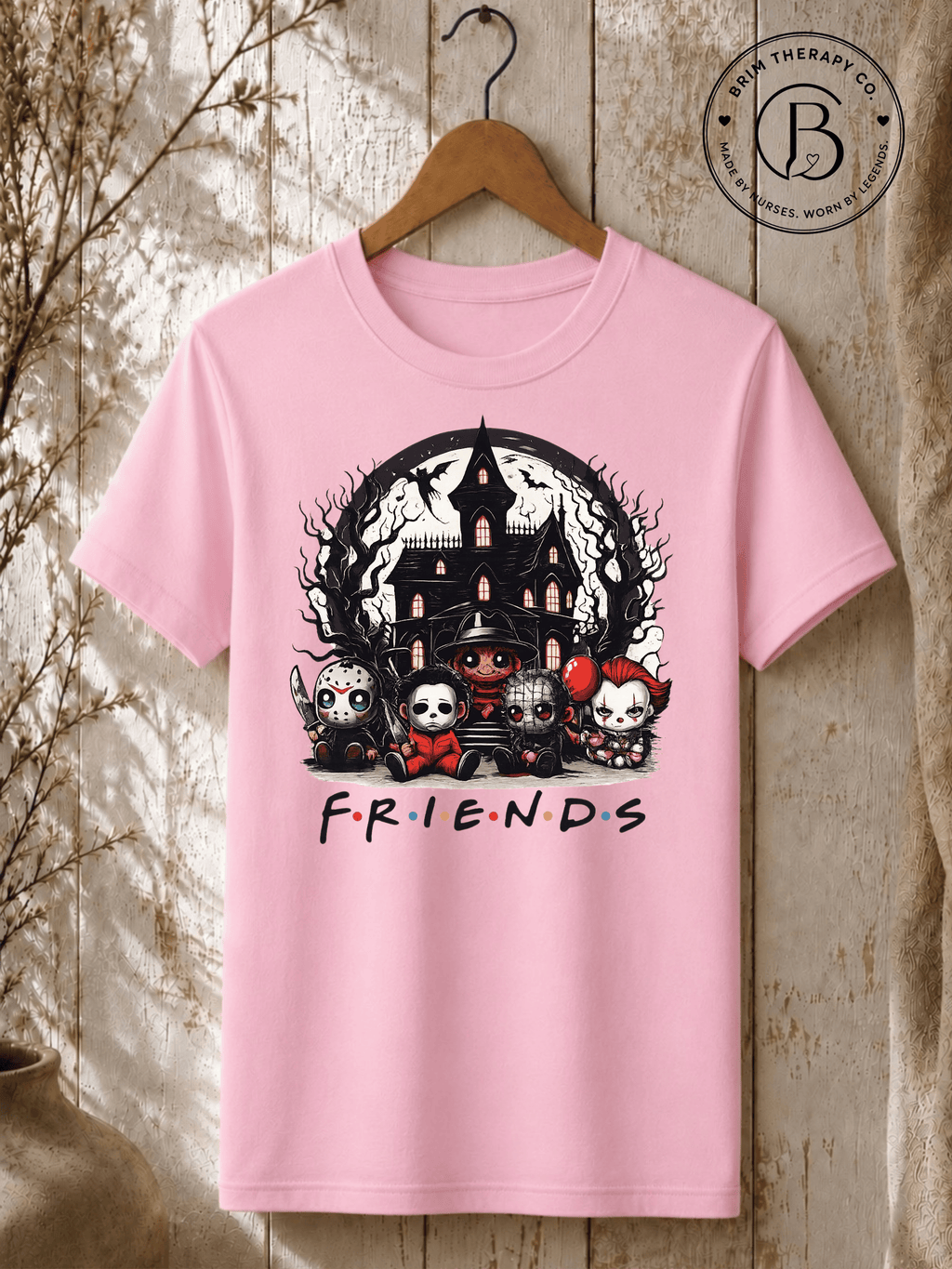 SEHL1017: Friends Til the End Horror Tee