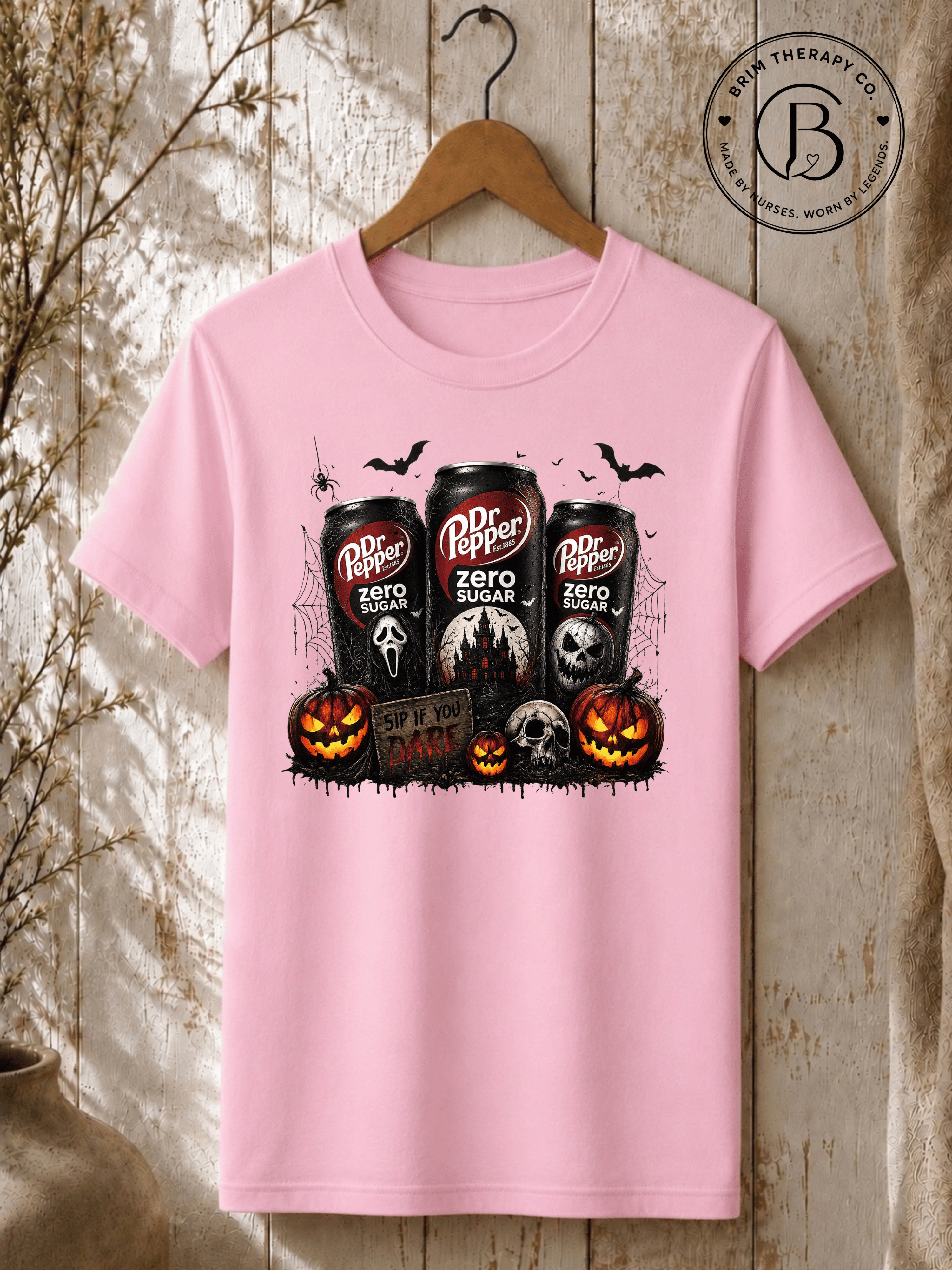 SEHL1031: Sip if you dare Dr. Pepper Zero Halloween Tee