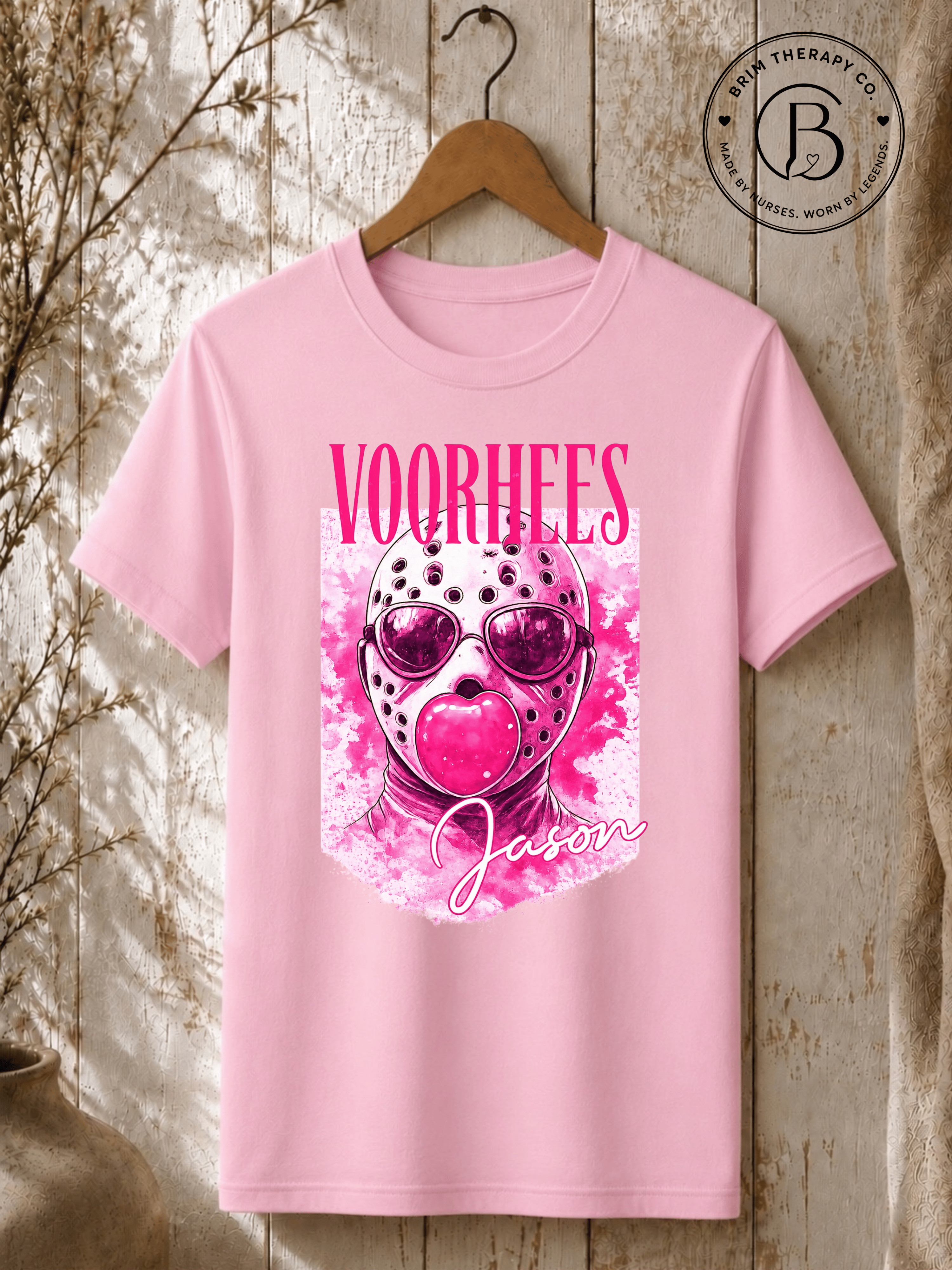 SEHL1004: Pretty in Pink Voorhees Tee