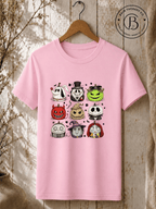 SEHL1033: Pumpkin Town Halloween Character Tee