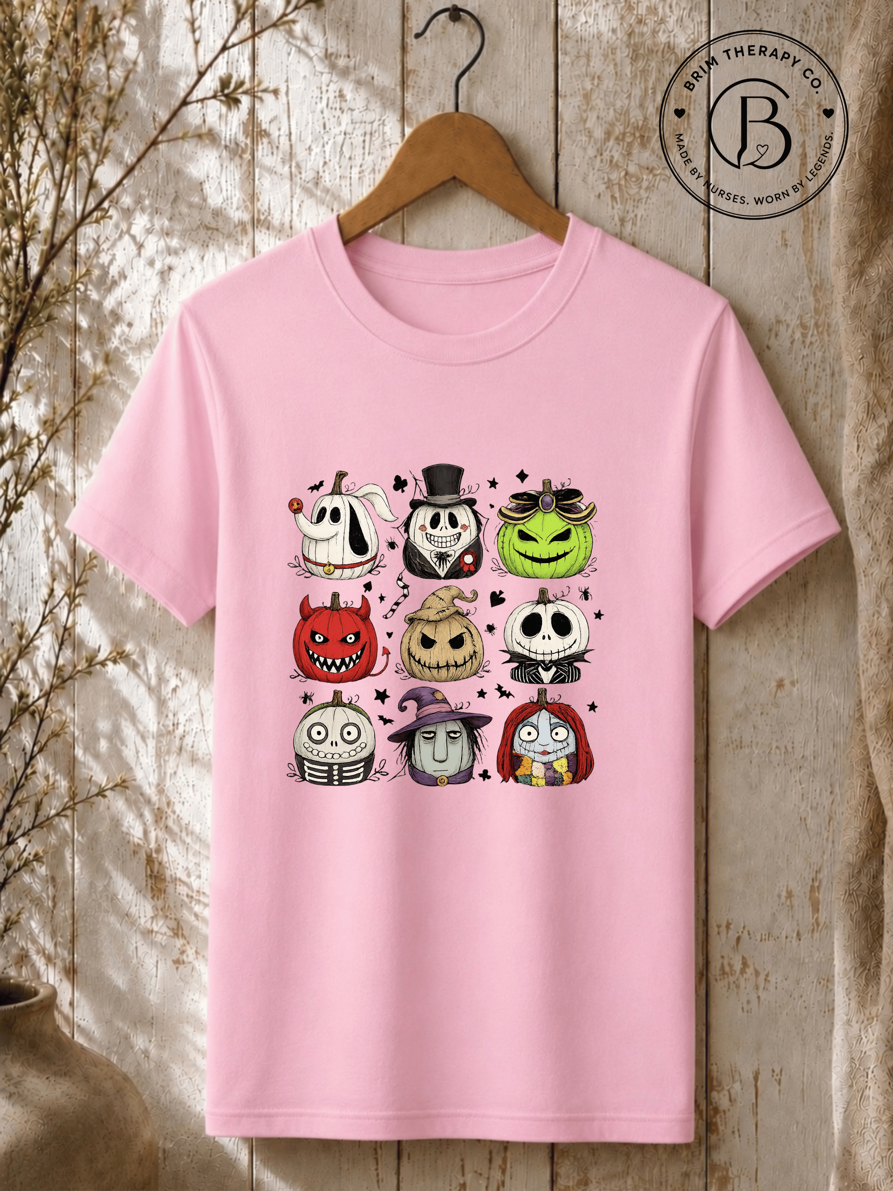 SEHL1033: Pumpkin Town Halloween Character Tee