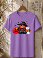 SEHL1039: Nightmare Fuel & Coffee Freddy Halloween Tee
