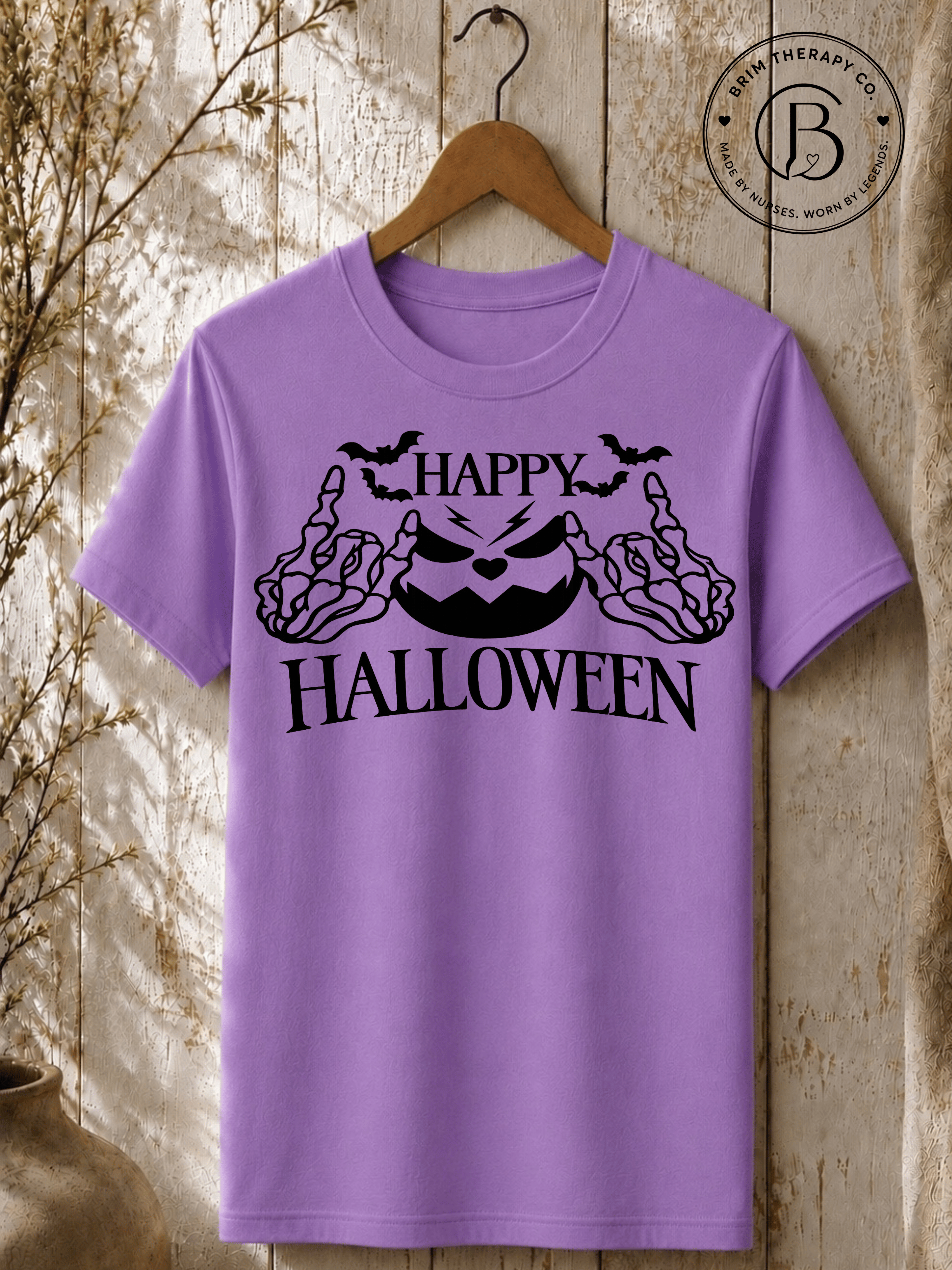 SEHL1023: Happy Halloween Bonehead Tee