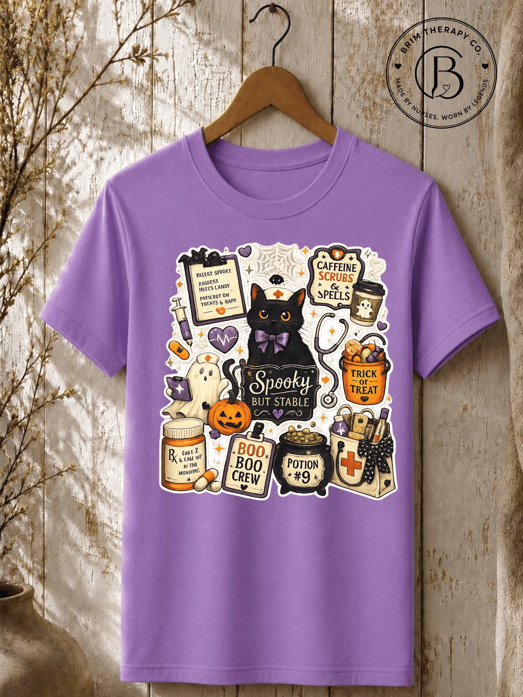 SEHL1025: Spooky but Stable Nurse Tee