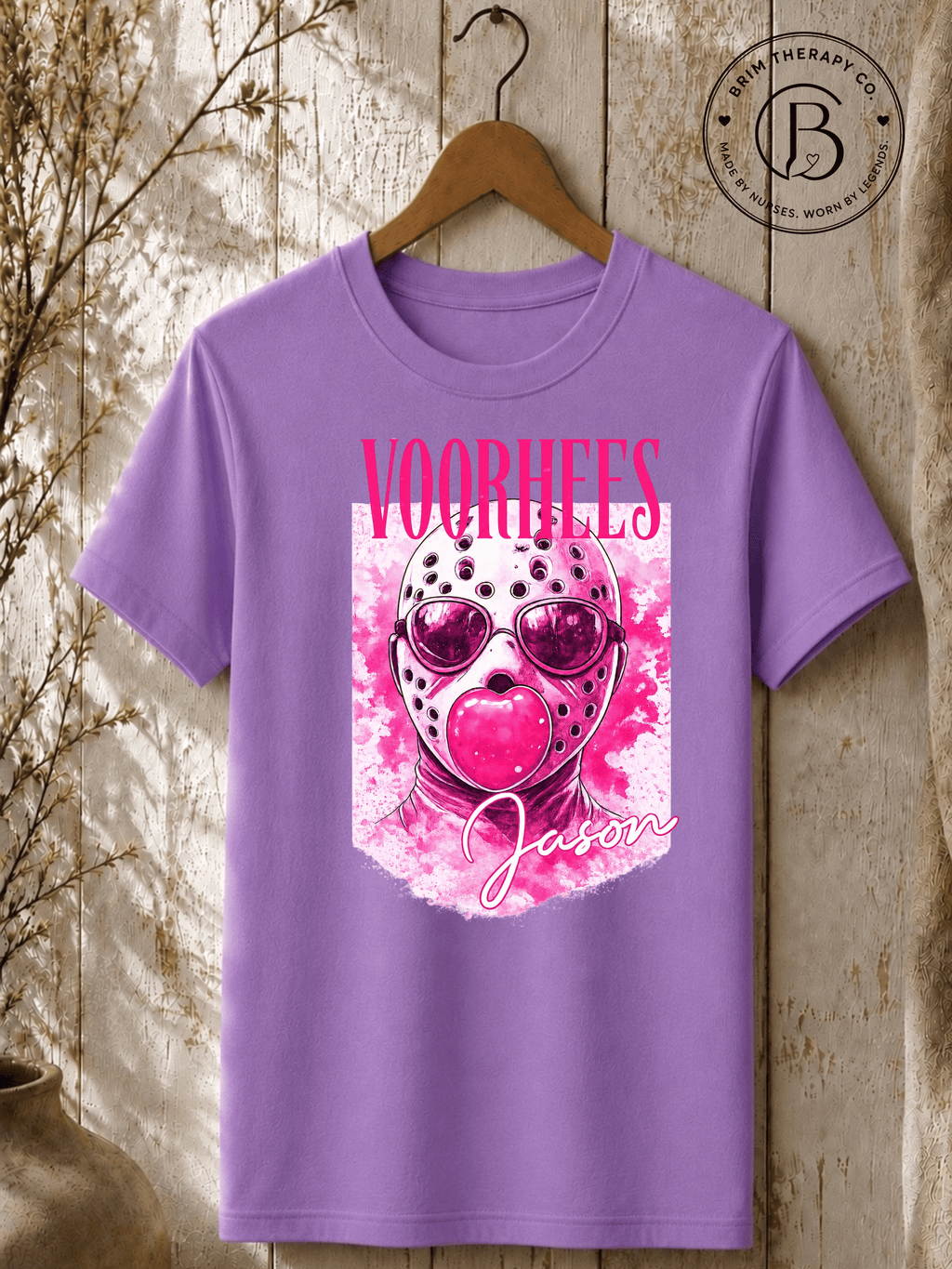 SEHL1004: Pretty in Pink Voorhees Tee