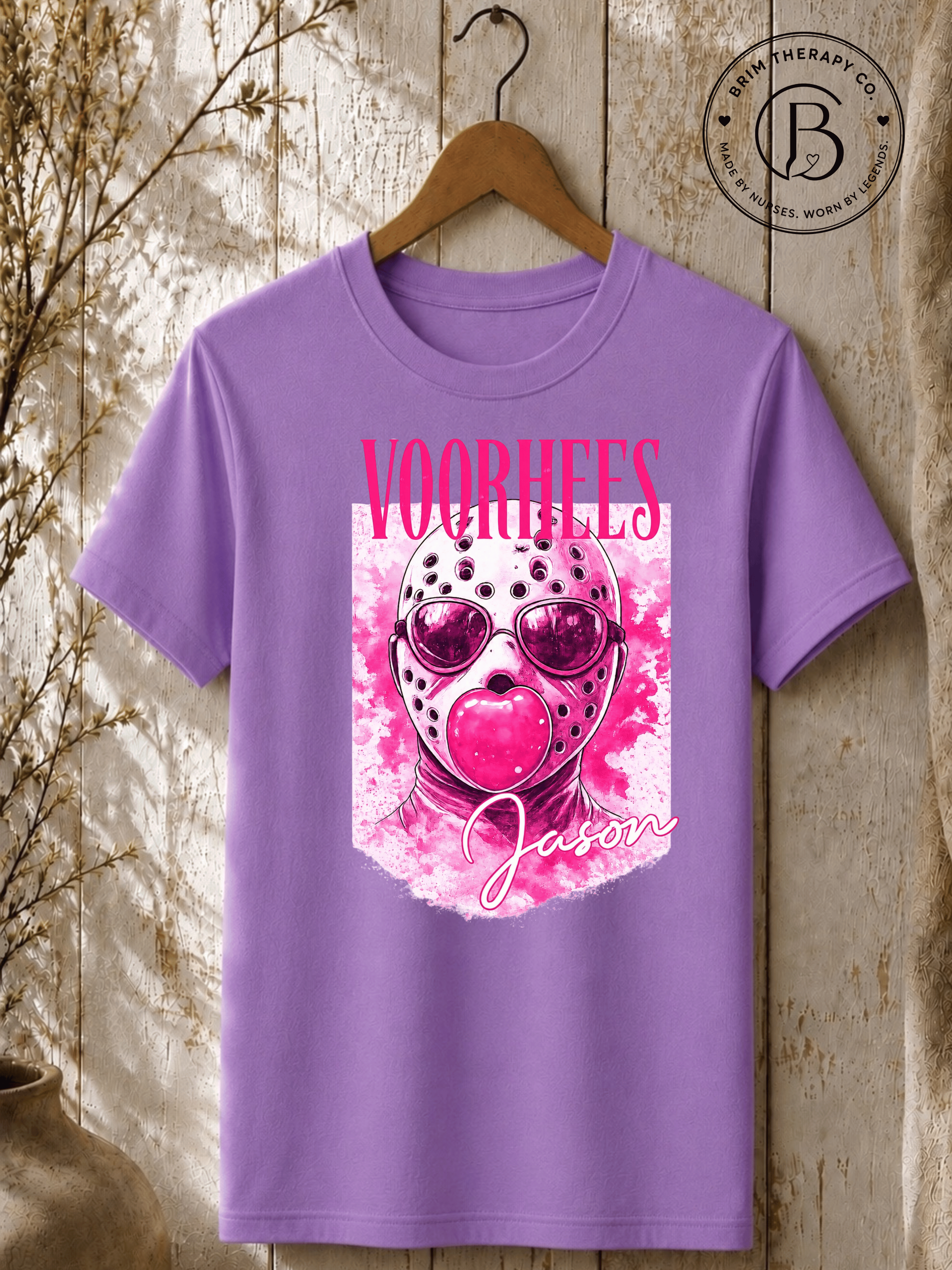 SEHL1004: Pretty in Pink Voorhees Tee
