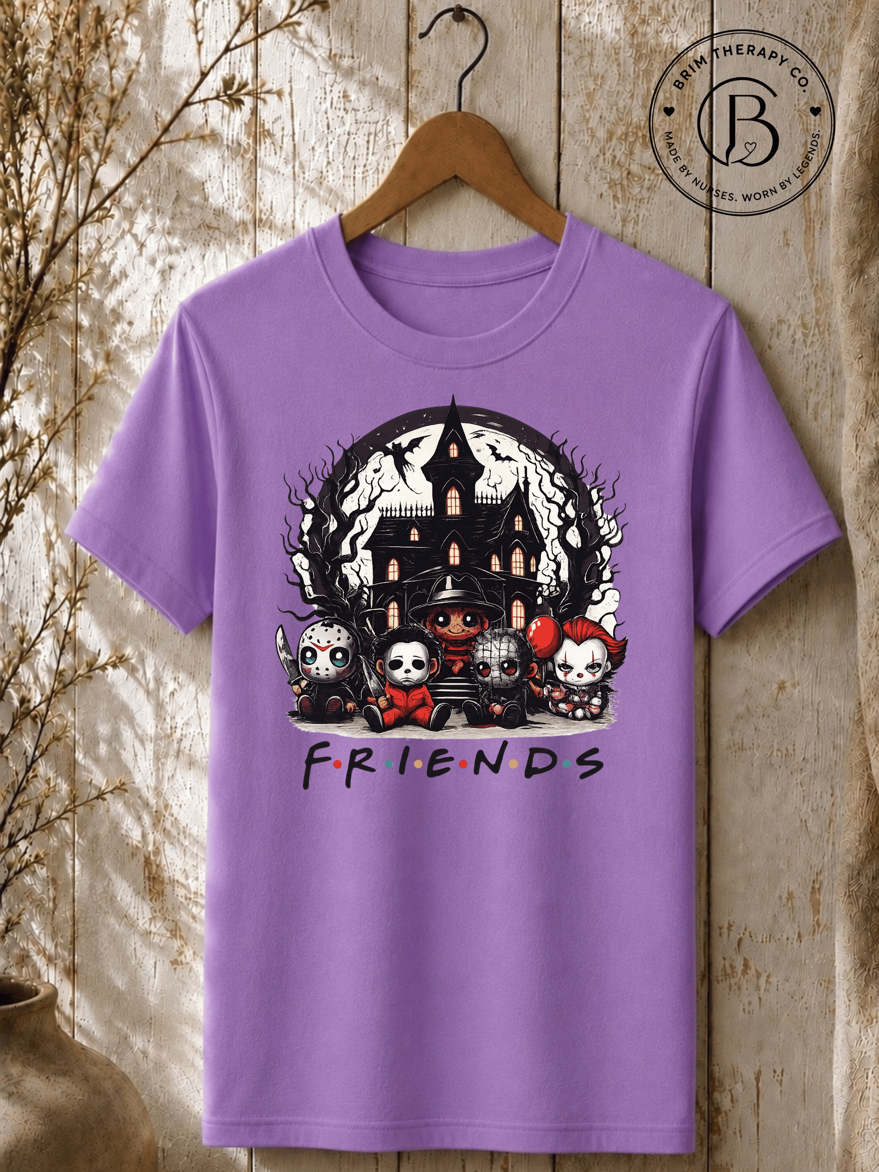 SEHL1017: Friends Til the End Horror Tee