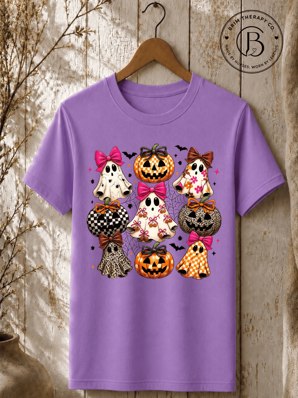SEHL1026: Bows & Boos Halloween Tee