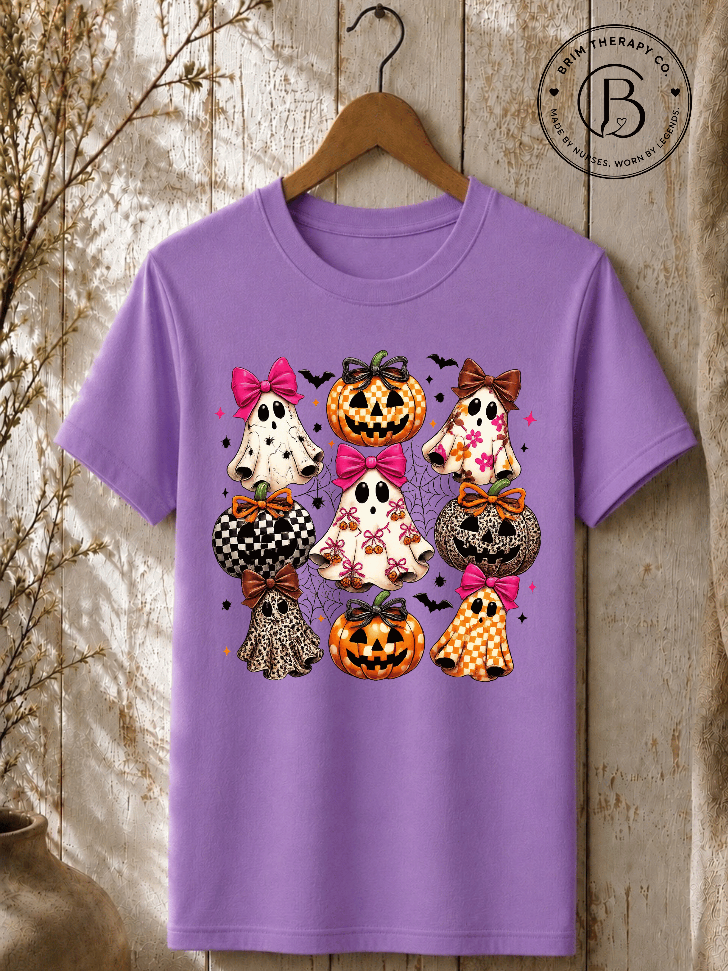 SEHL1026: Bows & Boos Halloween Tee