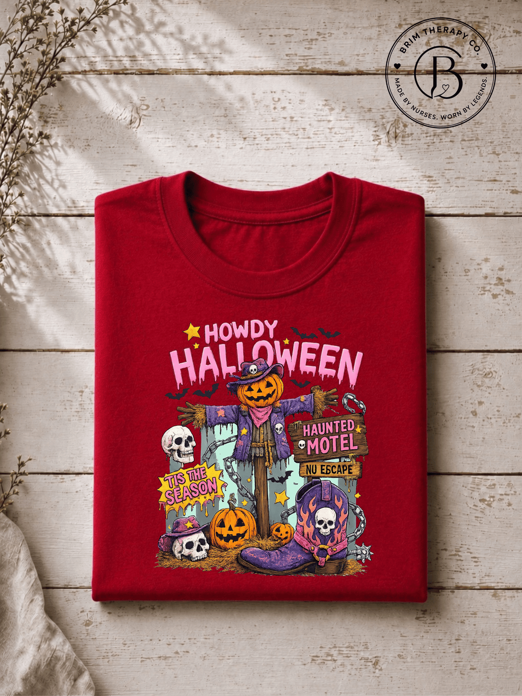 SEHL1016: Howdy Halloween Haunted Motel Tee