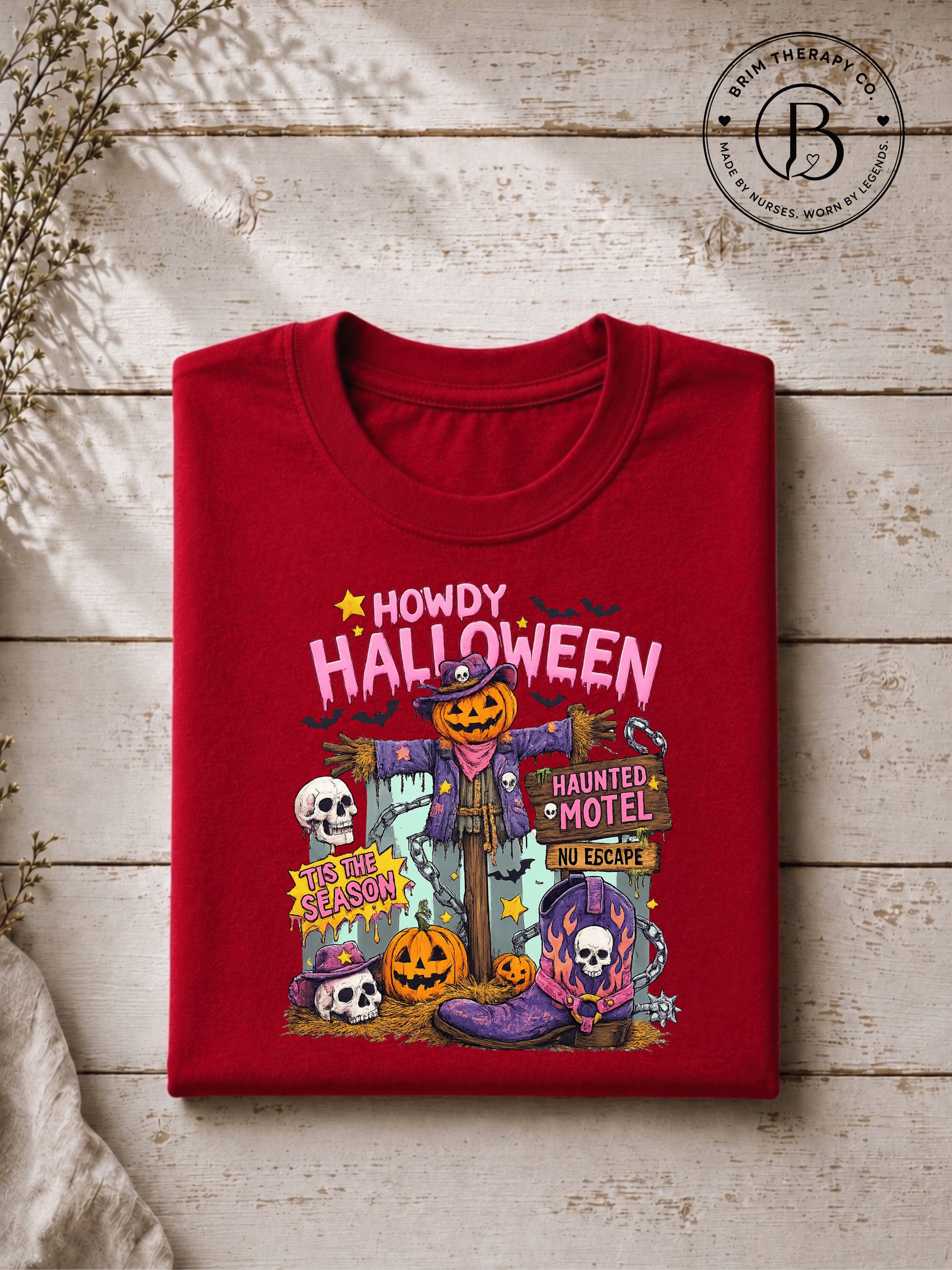 SEHL1016: Howdy Halloween Haunted Motel Tee
