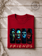 SEHL1038: The One Where They're All Killers Horror Friends Tee