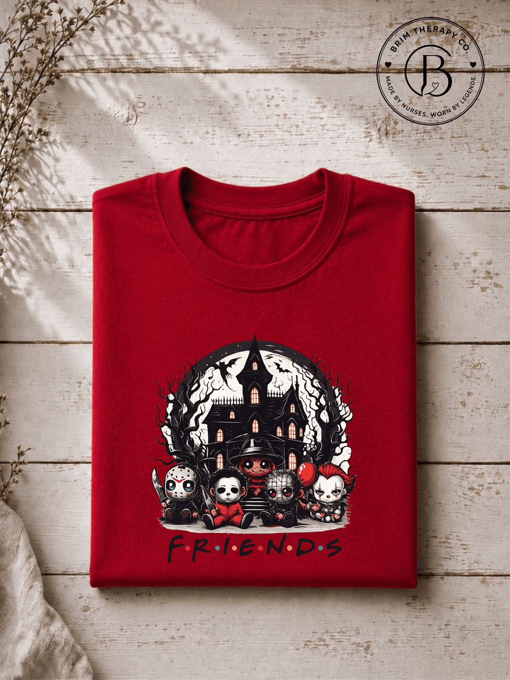 SEHL1017: Friends Til the End Horror Tee