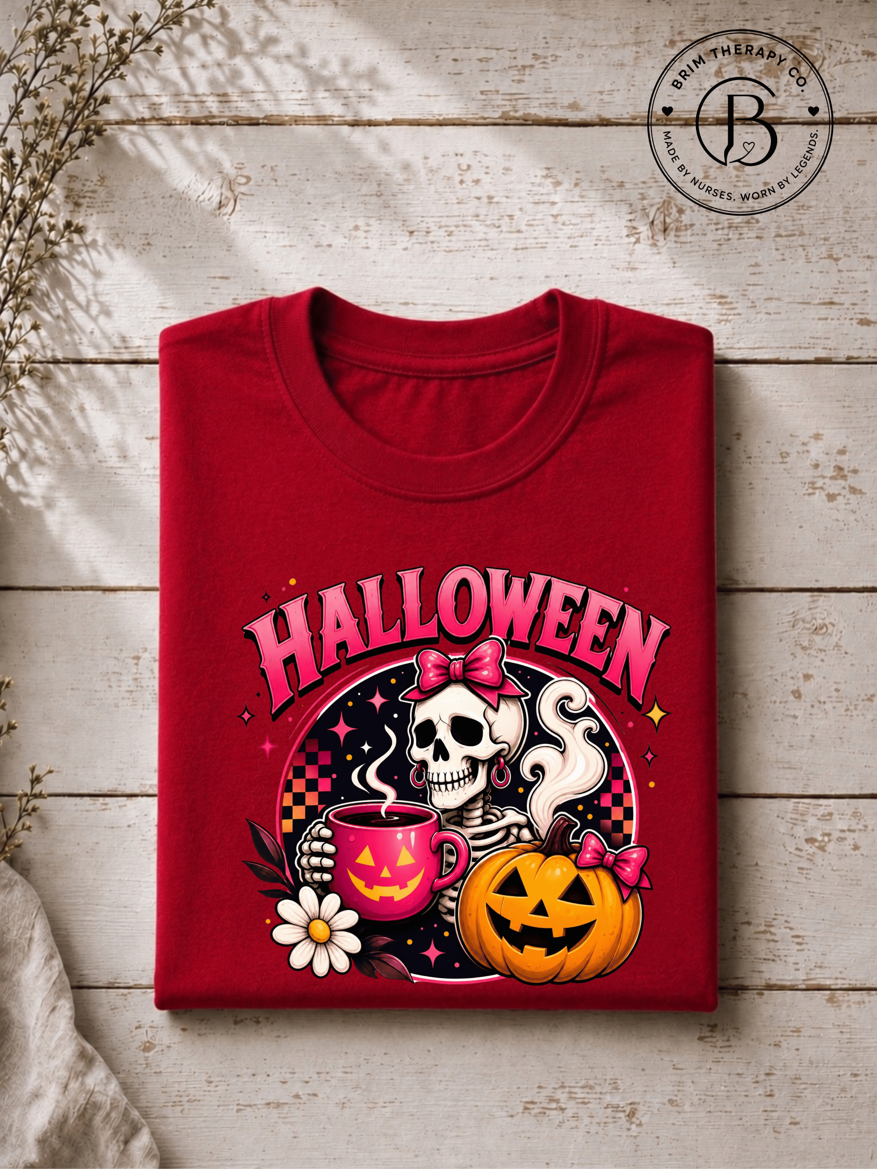 SEHL1018: Pumpkin Spice & Spooky Vibes Tee