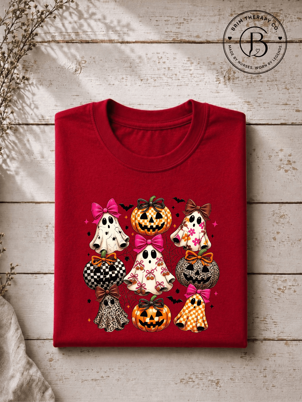 SEHL1026: Bows & Boos Halloween Tee