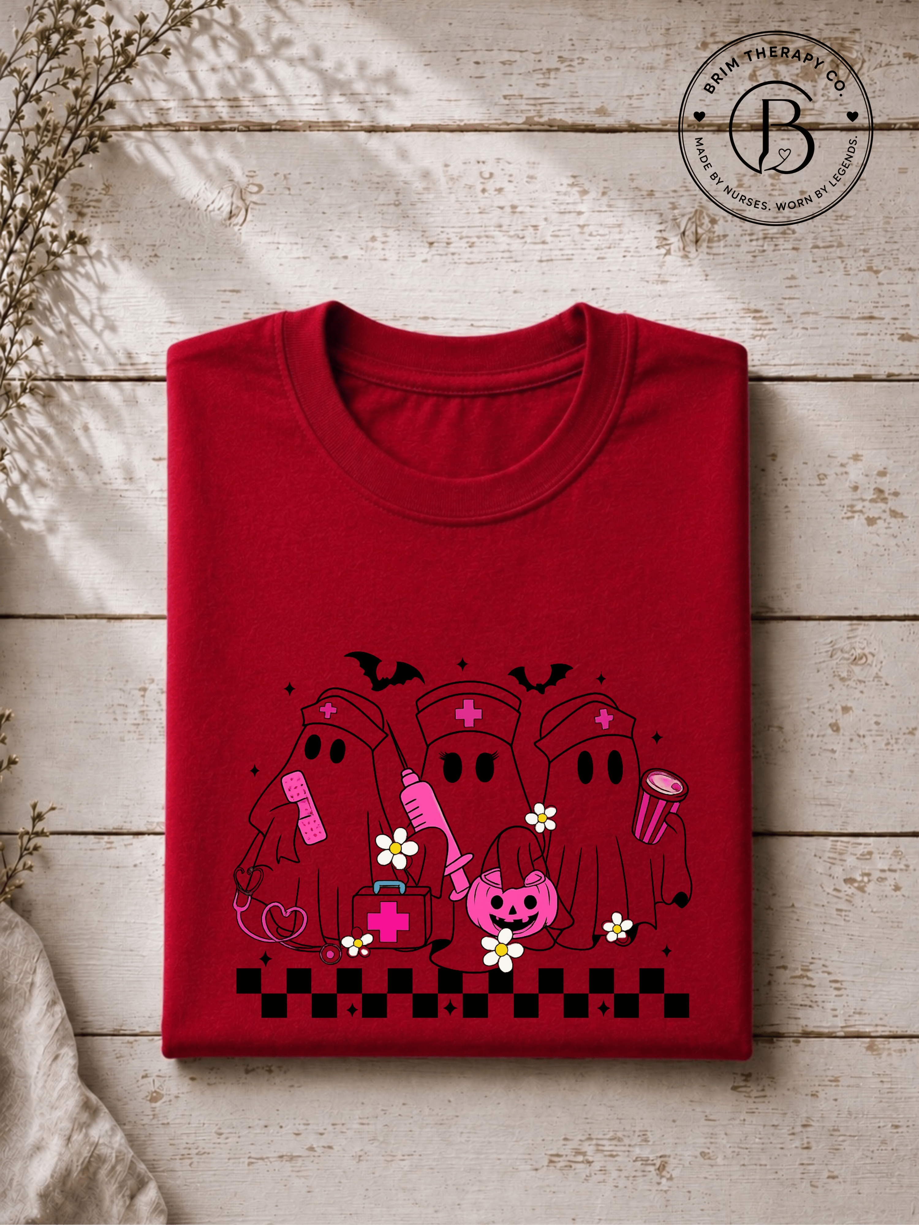 SEHL1005: Code Boo: Nurse Edition Halloween tee