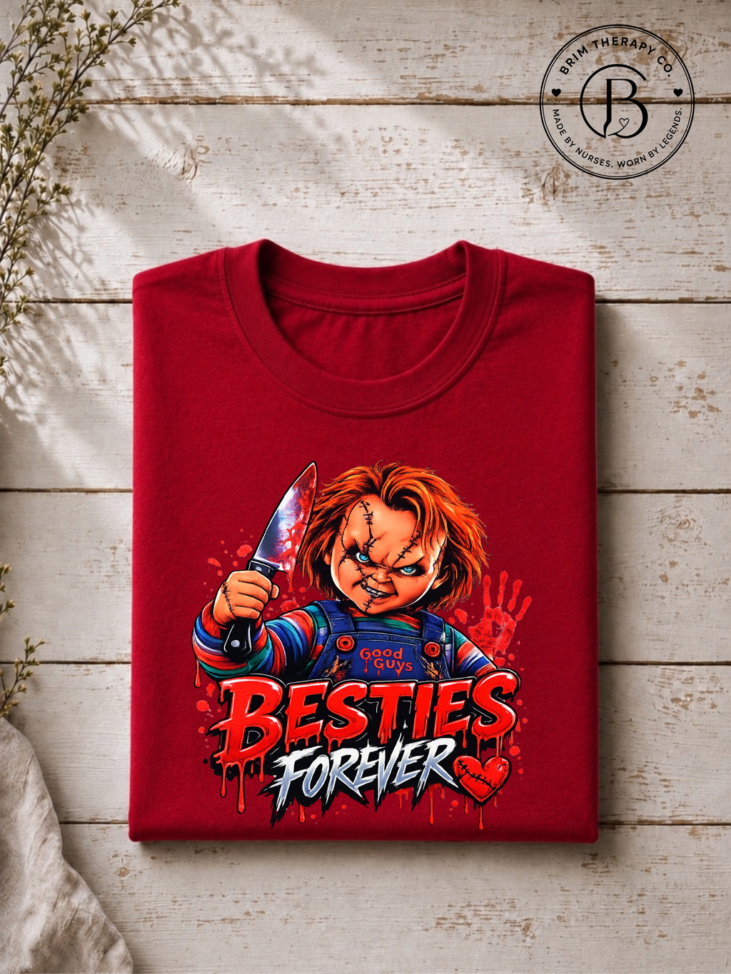 SEHL1002: Besties Forever Chucky Tee