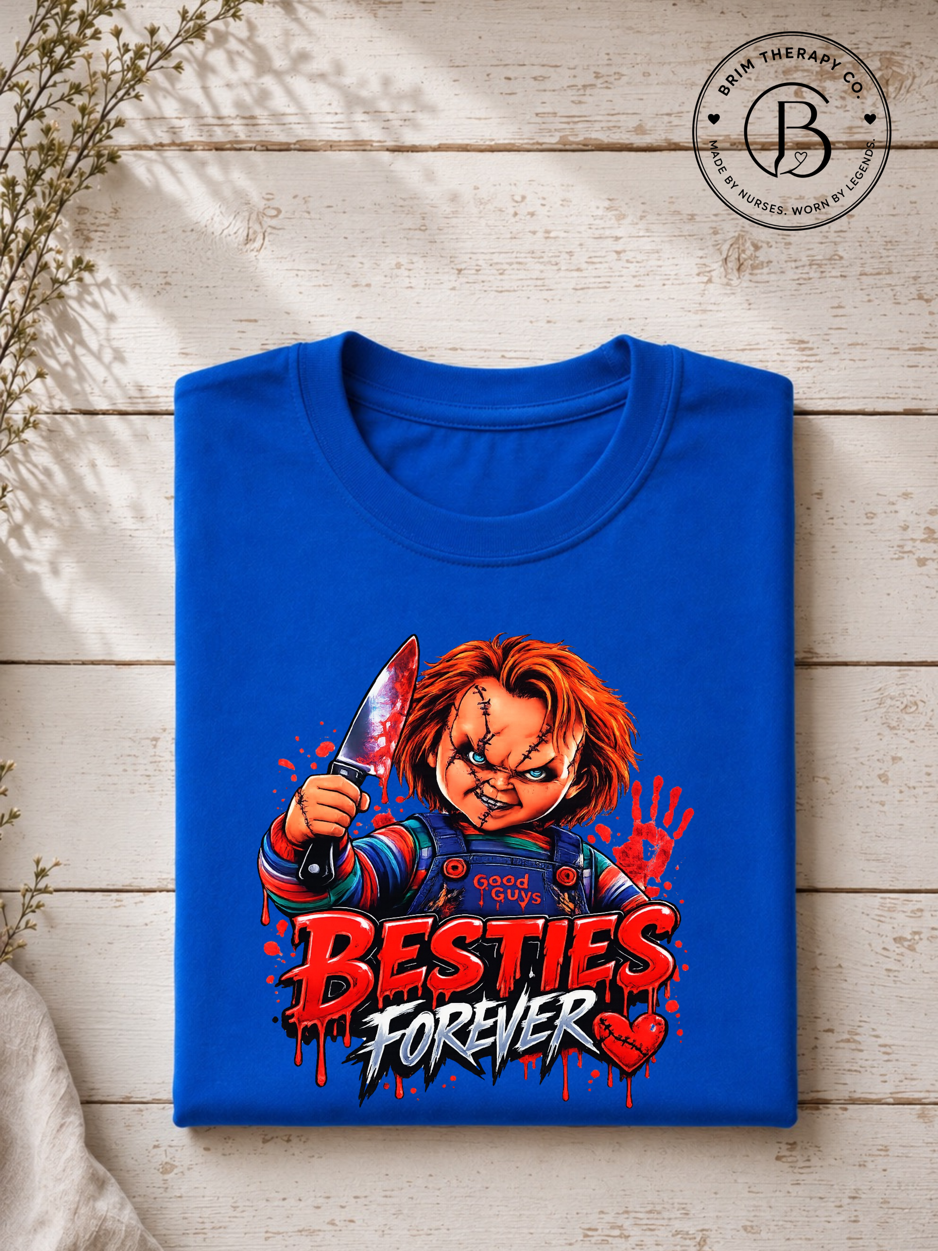 SEHL1002: Besties Forever Chucky Tee