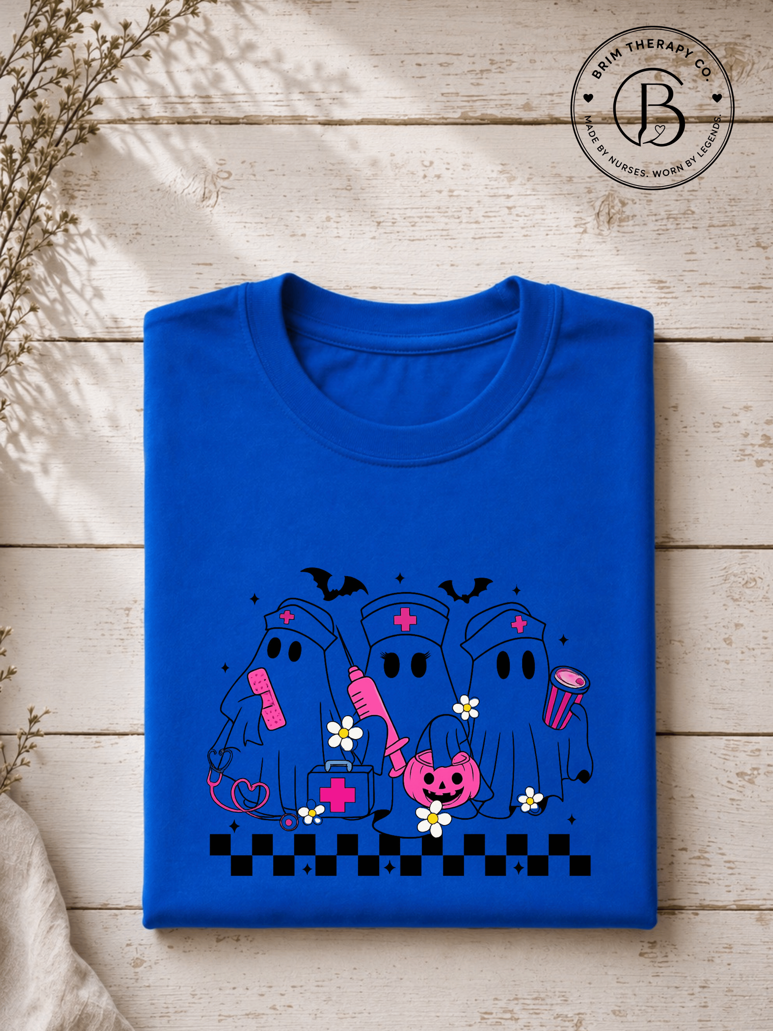 SEHL1005: Code Boo: Nurse Edition Halloween tee