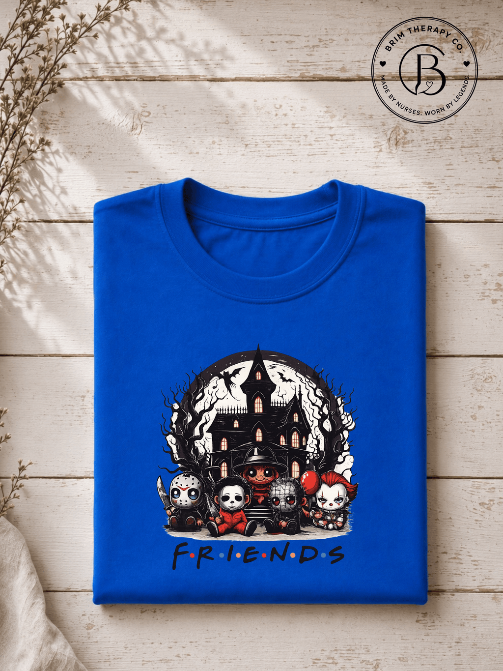 SEHL1017: Friends Til the End Horror Tee